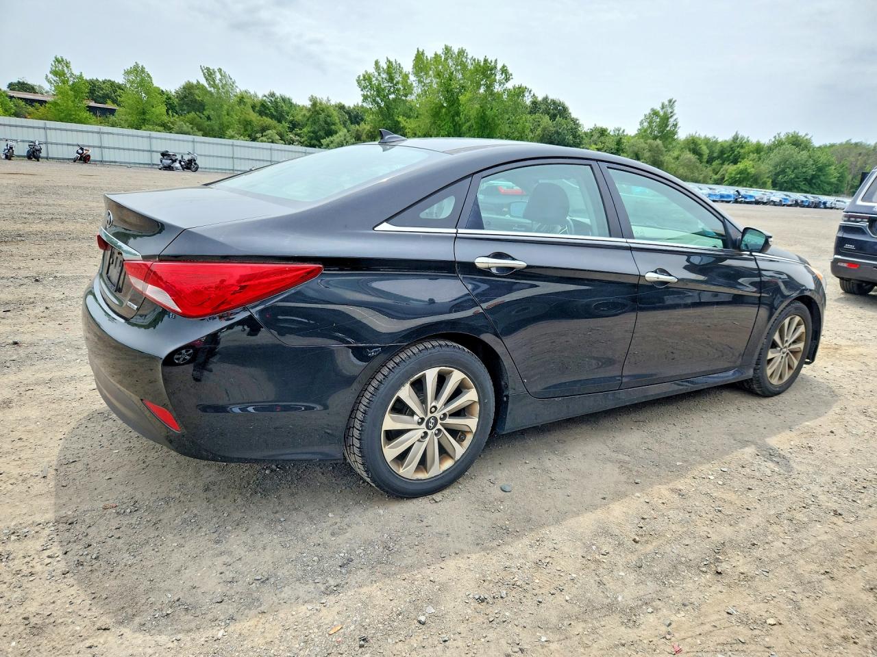 2014 Hyundai Sonata Limited Black vin: 5NPEC4AC7EH905357