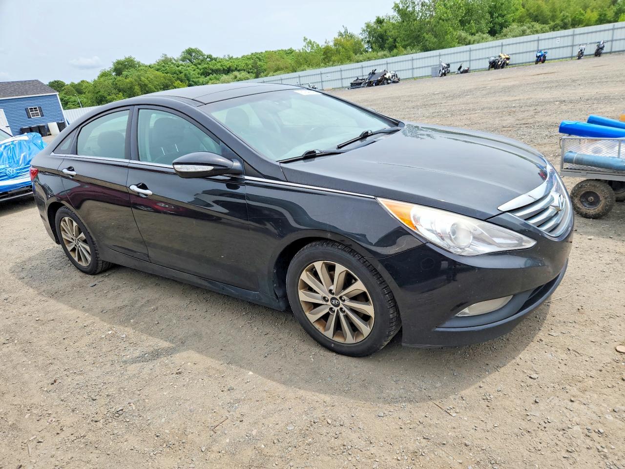 2014 Hyundai Sonata Limited Black vin: 5NPEC4AC7EH905357