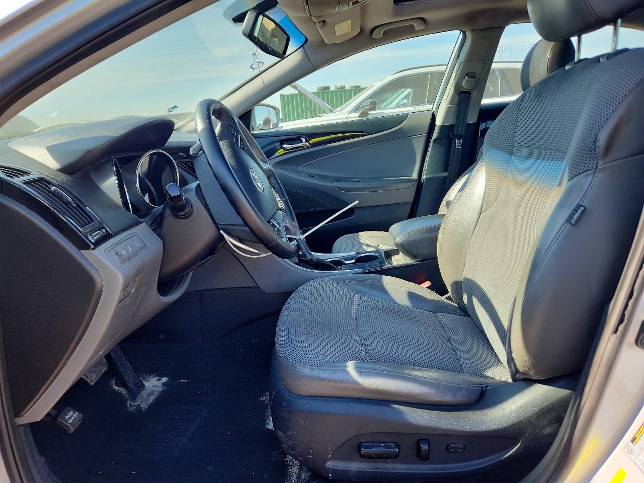 2014 Hyundai Sonata Se Silver vin: 5NPEC4AC7EH915757