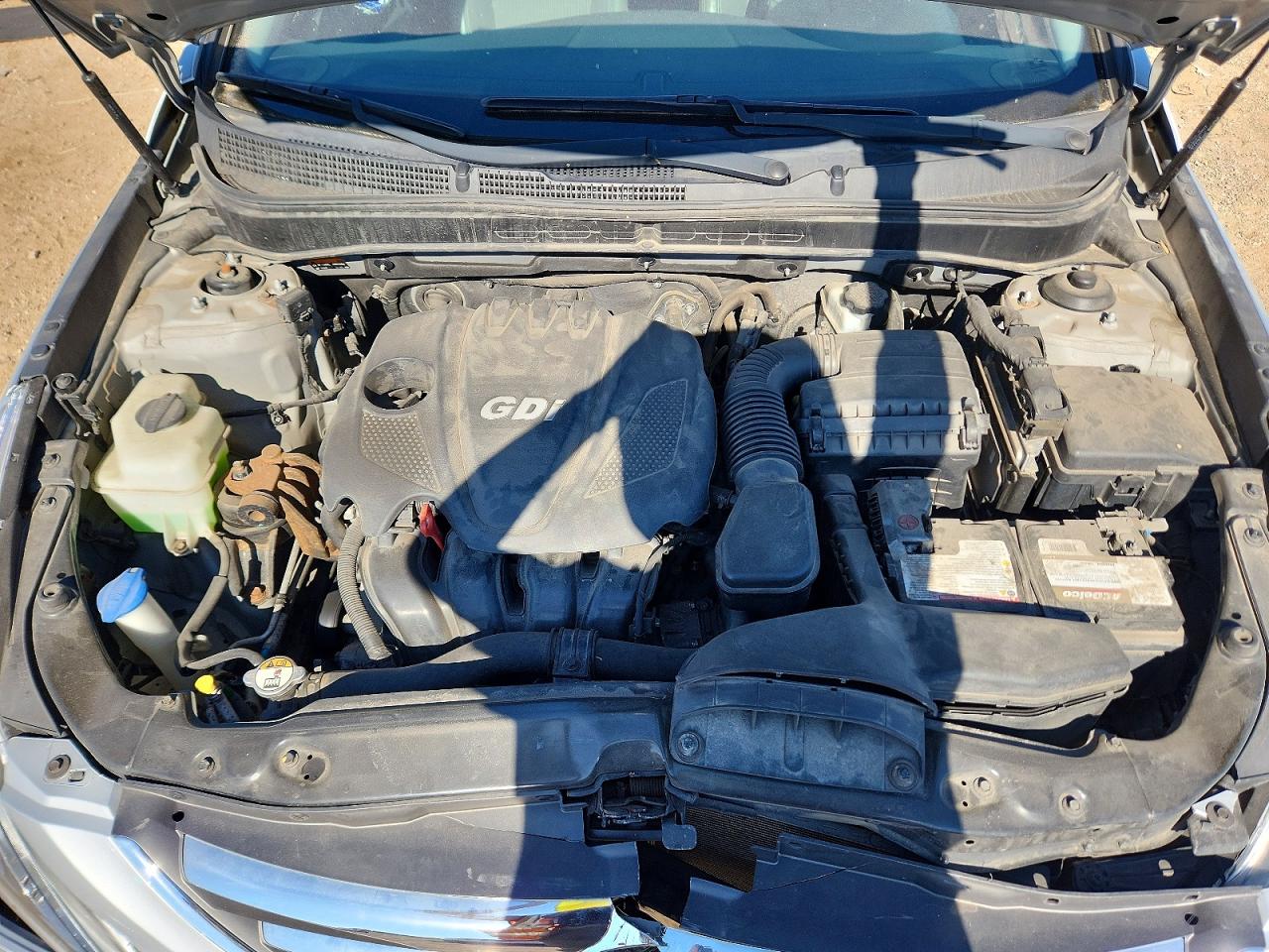 2014 Hyundai Sonata Se Silver vin: 5NPEC4AC7EH915757