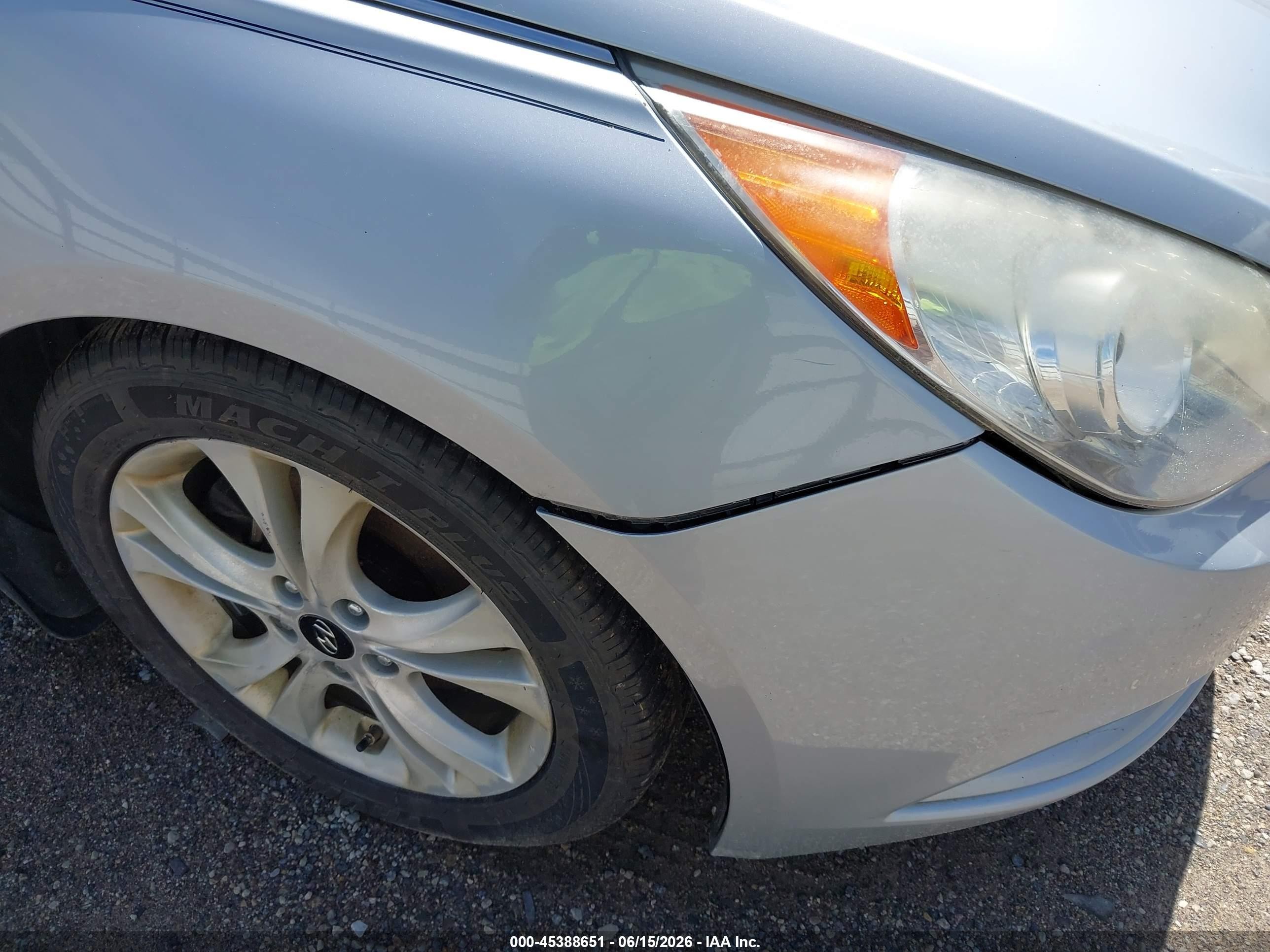 2011 Hyundai Sonata Limited Silver vin: 5NPEC4AC8BH060594