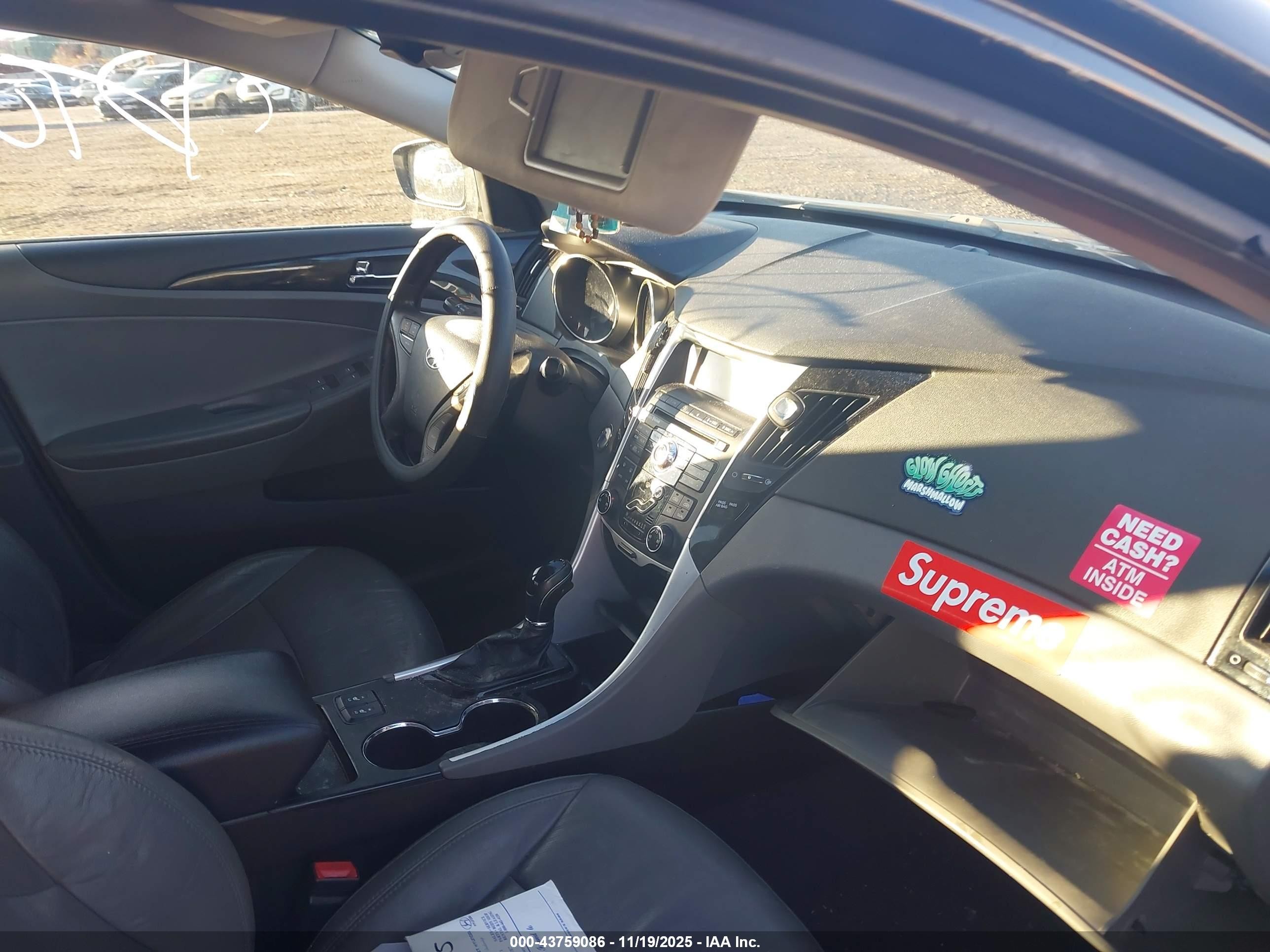 2011 Hyundai Sonata Limited Black vin: 5NPEC4AC8BH088699