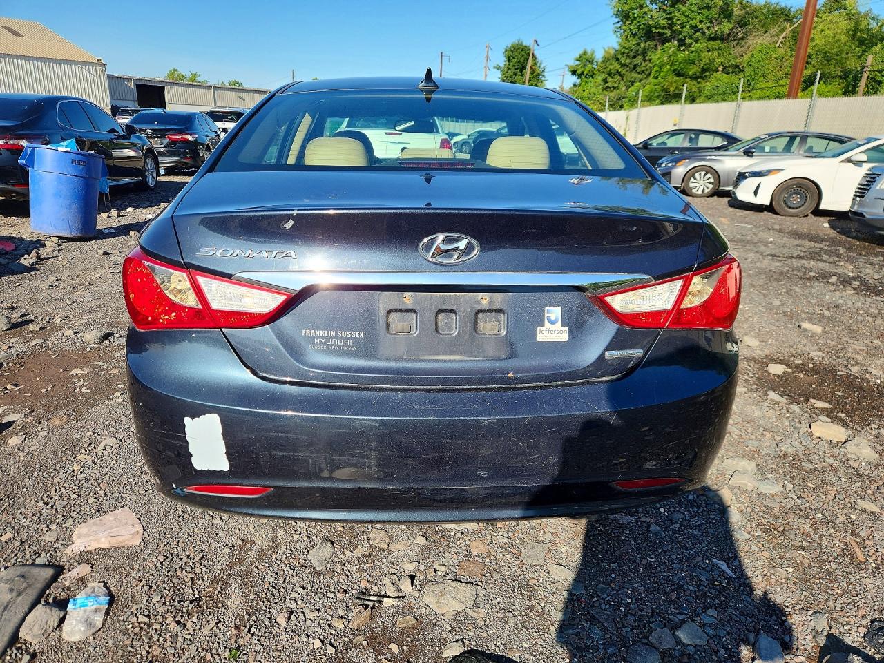 2011 Hyundai Sonata Limited Black vin: 5NPEC4AC8BH119076