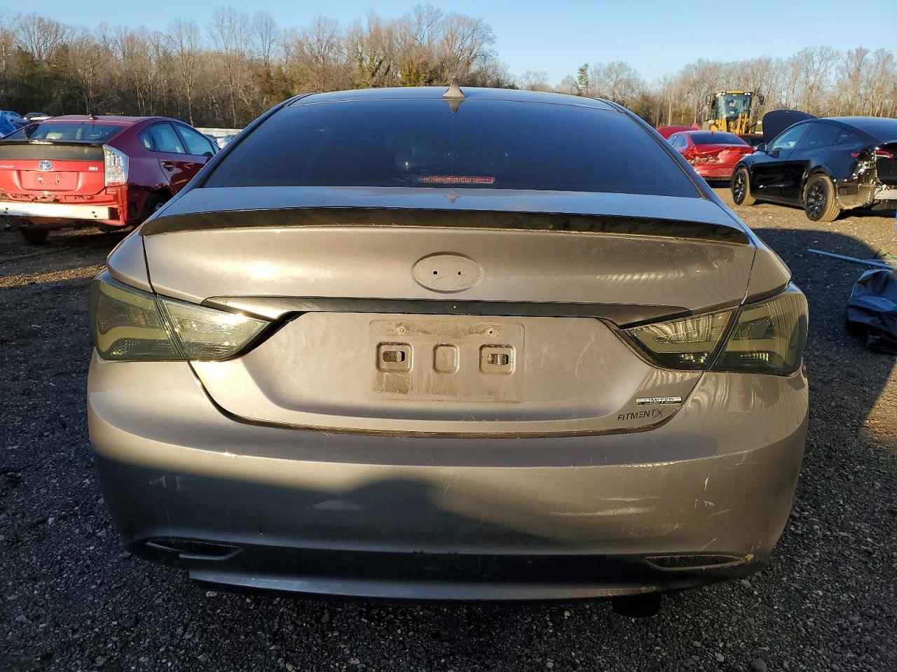 2011 Hyundai Sonata Limited Gray vin: 5NPEC4AC8BH130353