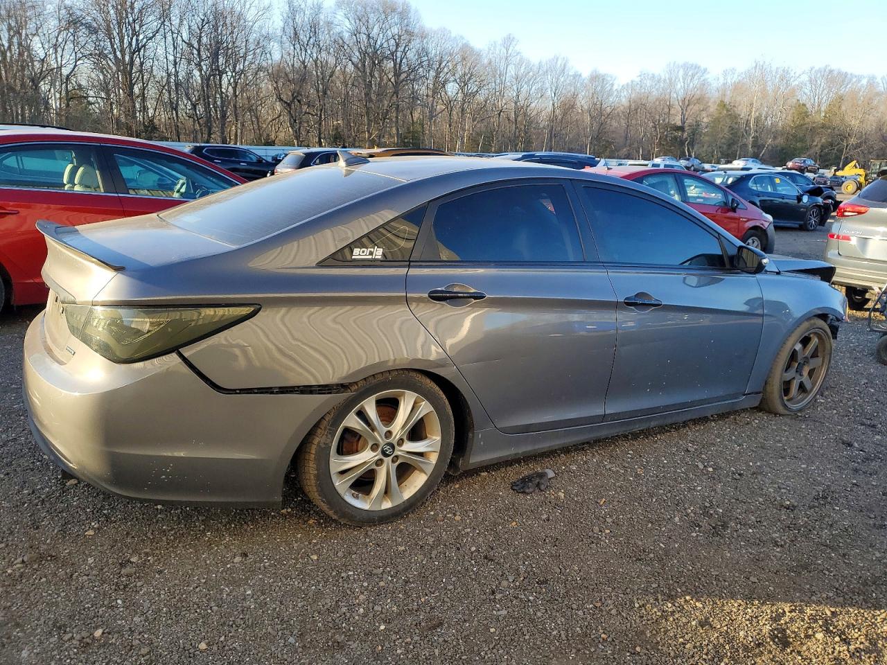 2011 Hyundai Sonata Limited Gray vin: 5NPEC4AC8BH130353