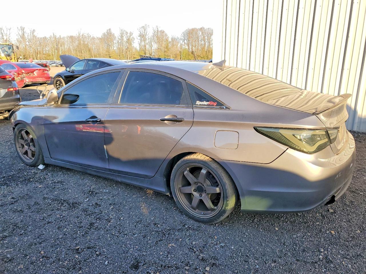 2011 Hyundai Sonata Limited Gray vin: 5NPEC4AC8BH130353