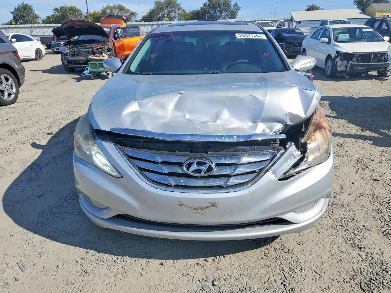 2011 Hyundai Sonata Limited Silver vin: 5NPEC4AC8BH137951