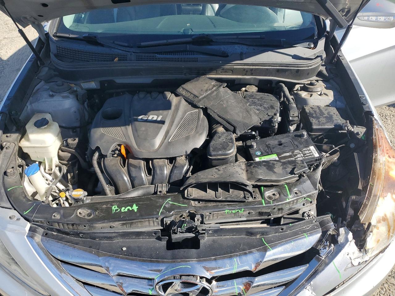2011 Hyundai Sonata Limited Silver vin: 5NPEC4AC8BH137951