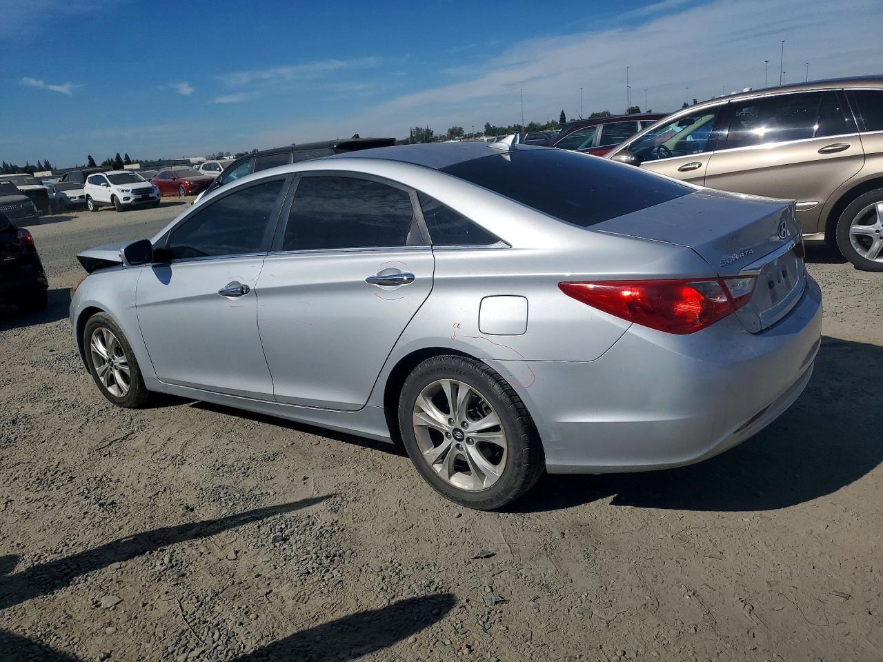 2011 Hyundai Sonata Limited Silver vin: 5NPEC4AC8BH137951