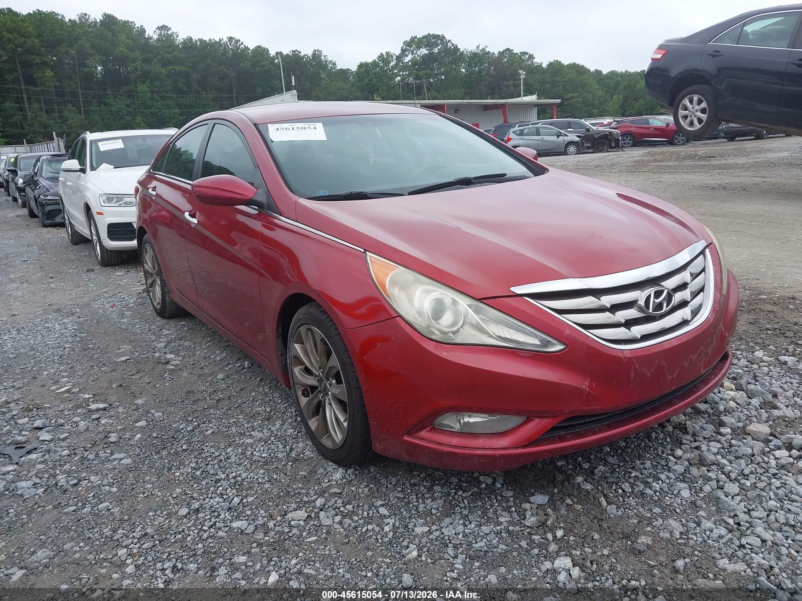 2011 Hyundai Sonata Se Красный vin: 5NPEC4AC8BH147587