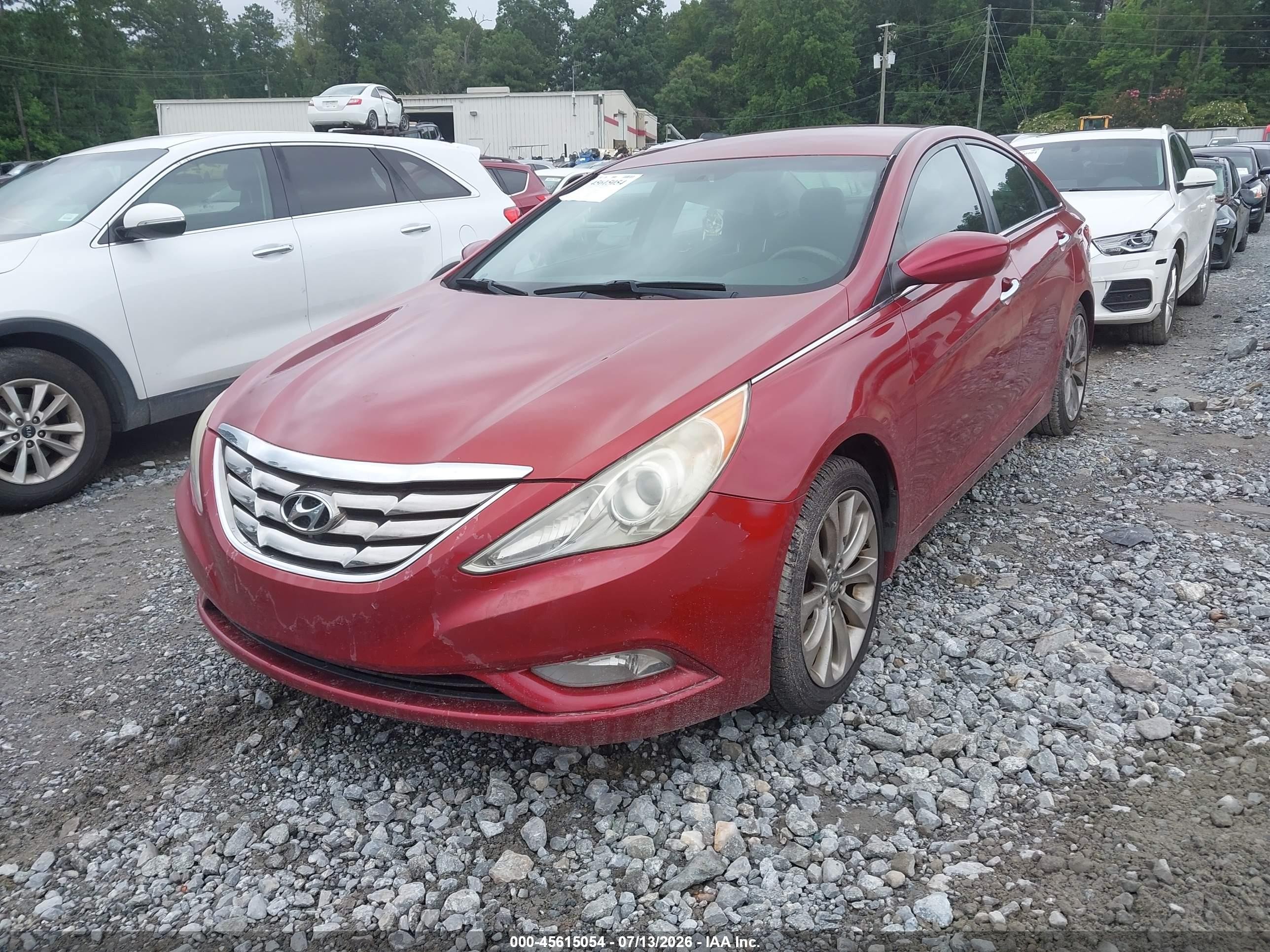 2011 Hyundai Sonata Se Красный vin: 5NPEC4AC8BH147587