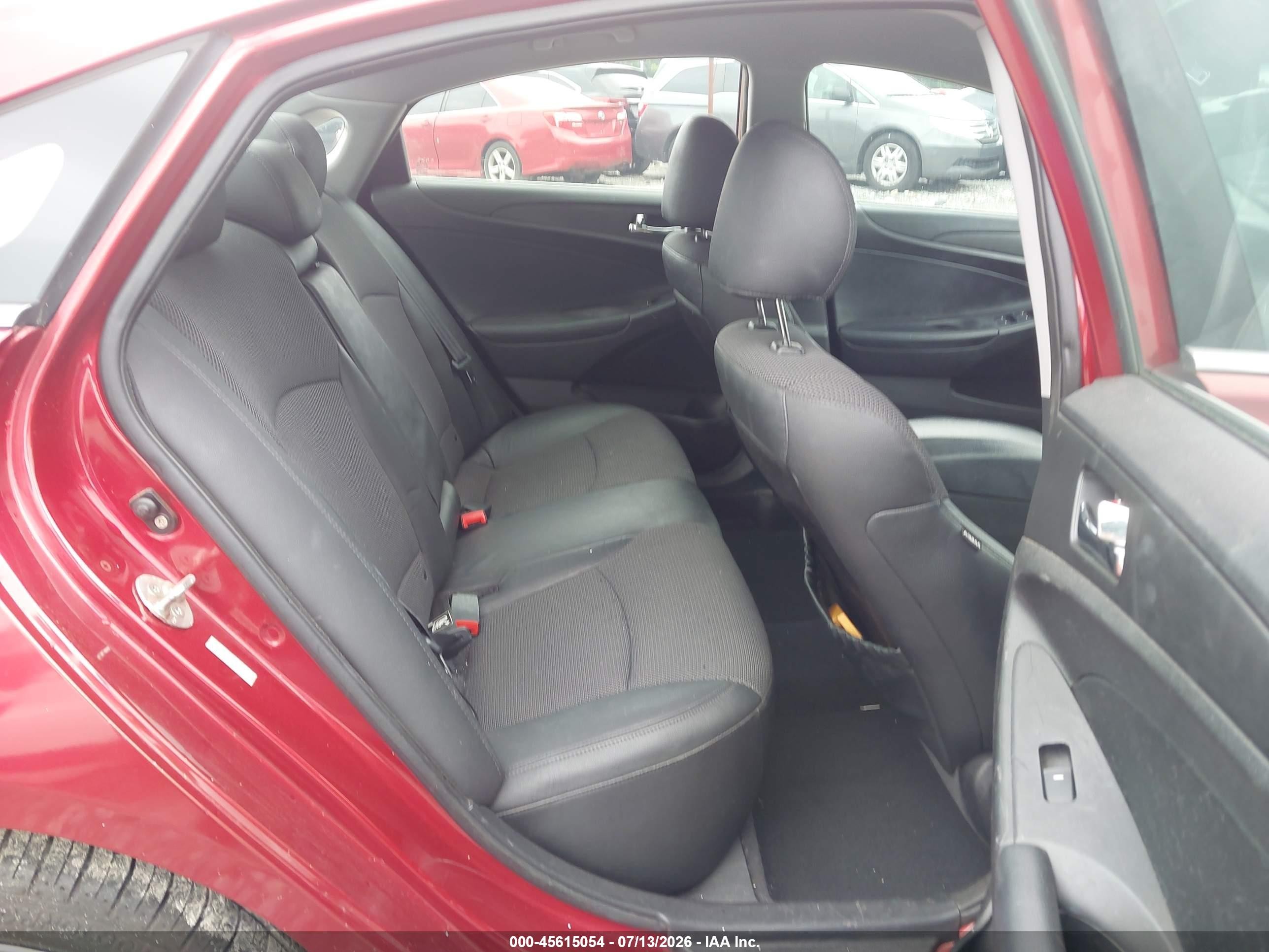 2011 Hyundai Sonata Se Красный vin: 5NPEC4AC8BH147587