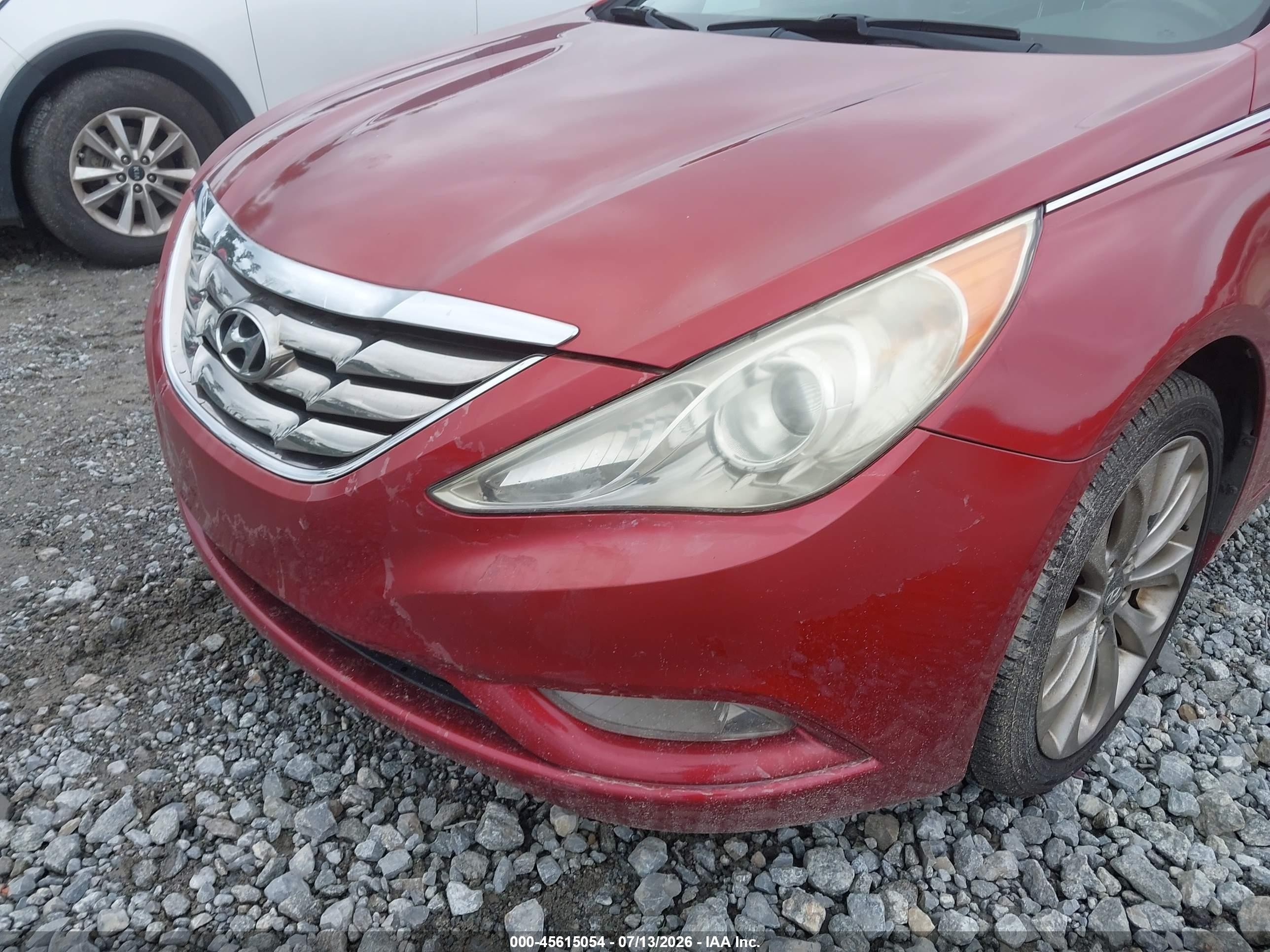 2011 Hyundai Sonata Se Красный vin: 5NPEC4AC8BH147587