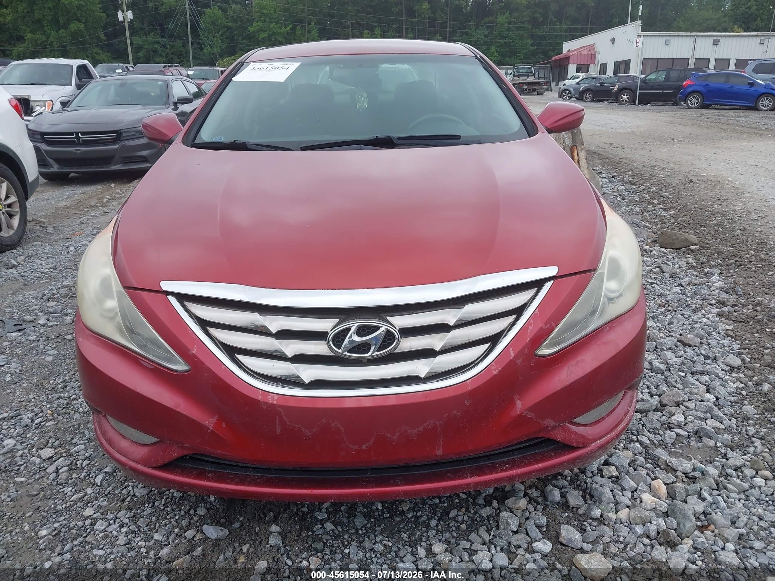 2011 Hyundai Sonata Se Красный vin: 5NPEC4AC8BH147587