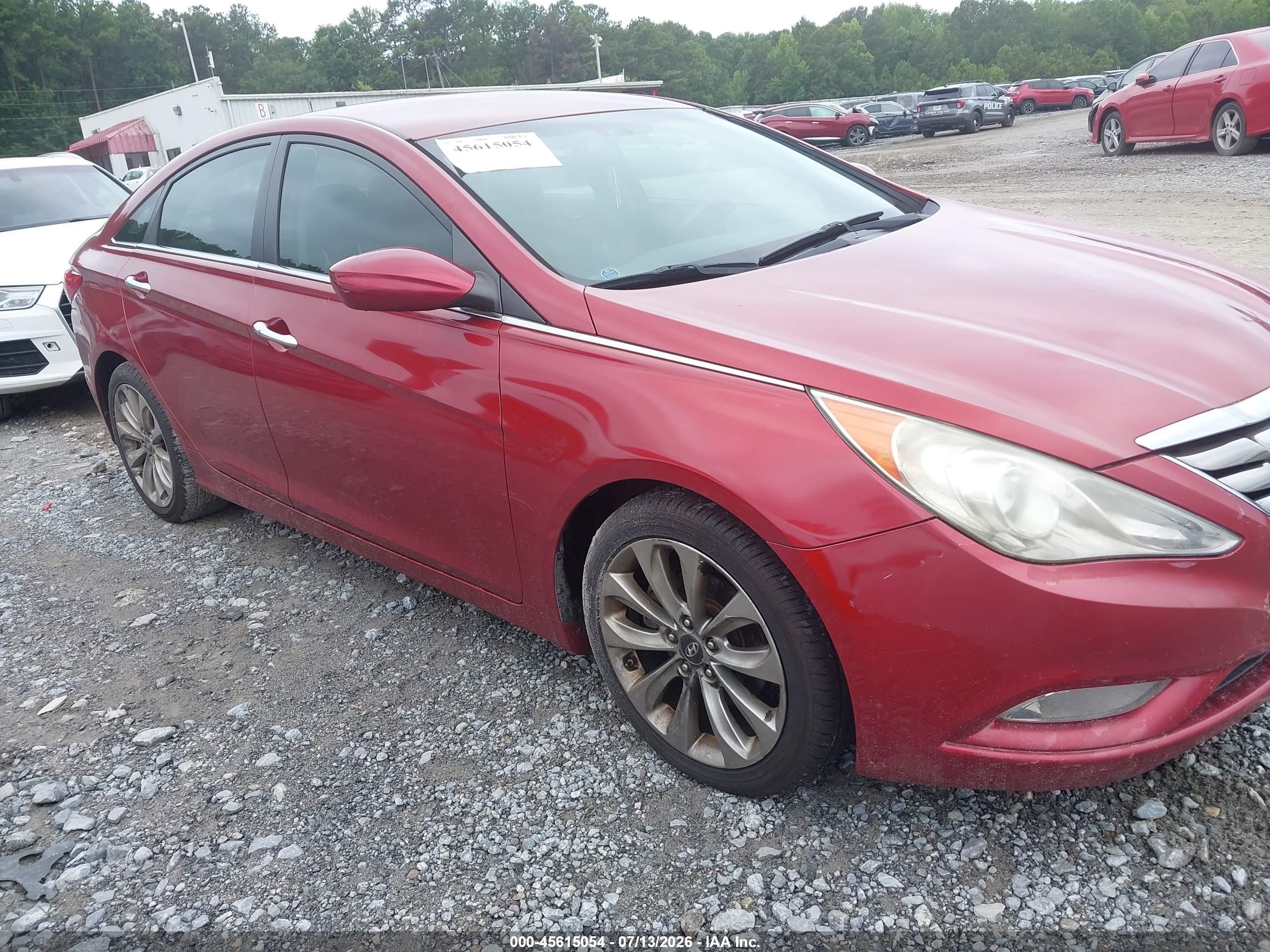 2011 Hyundai Sonata Se Красный vin: 5NPEC4AC8BH147587