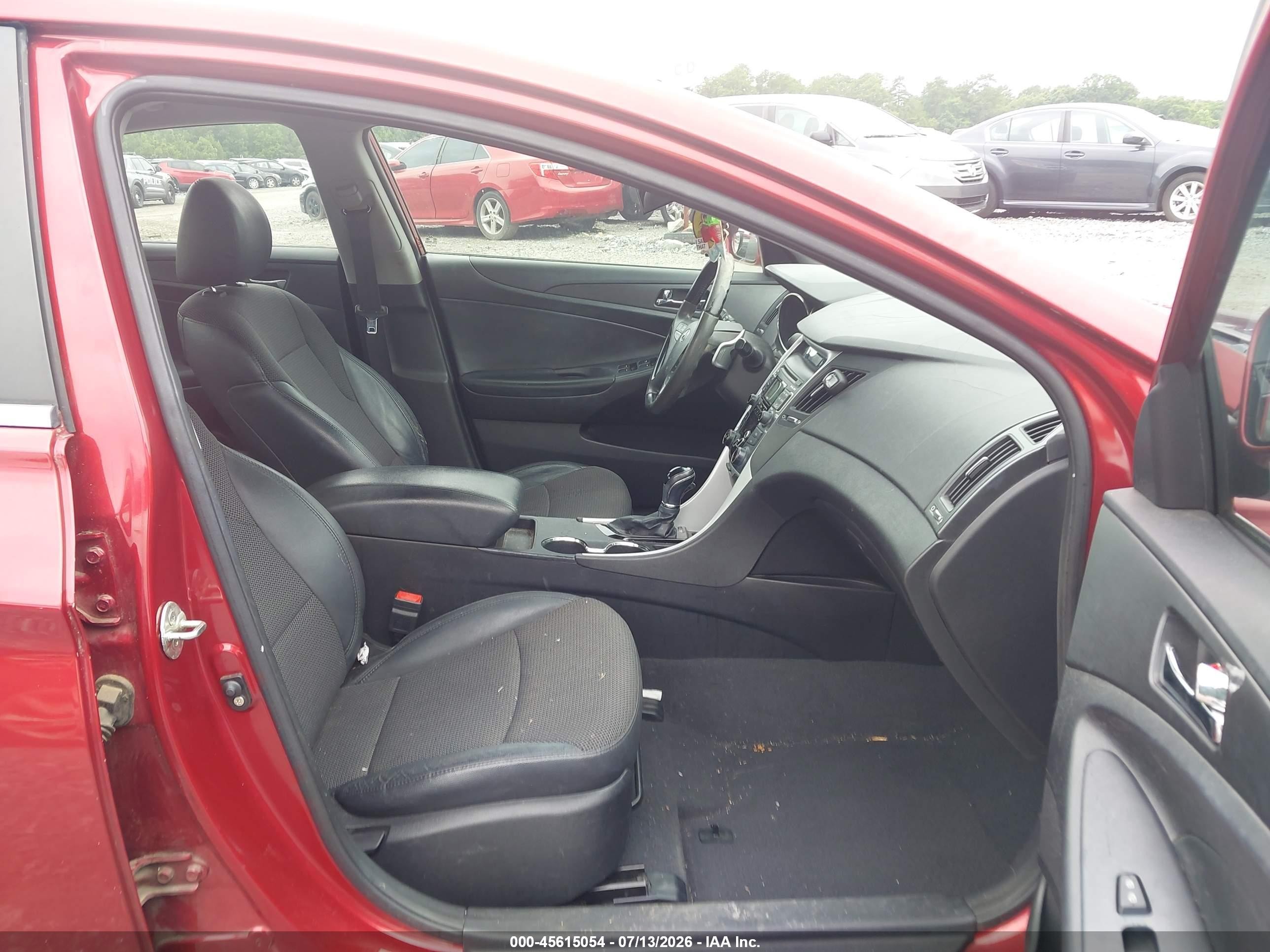 2011 Hyundai Sonata Se Красный vin: 5NPEC4AC8BH147587