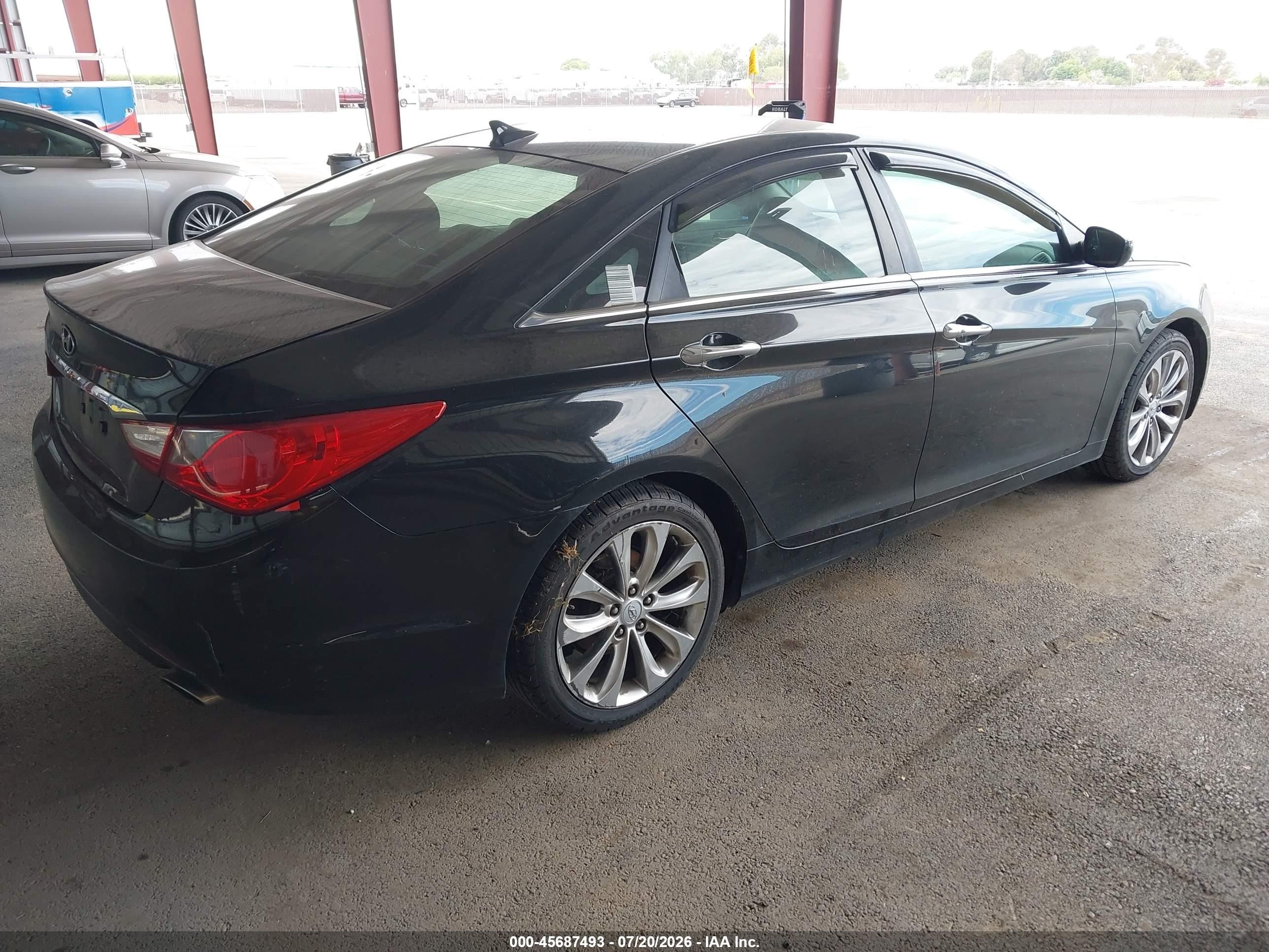 2011 Hyundai Sonata Se Black vin: 5NPEC4AC8BH148254