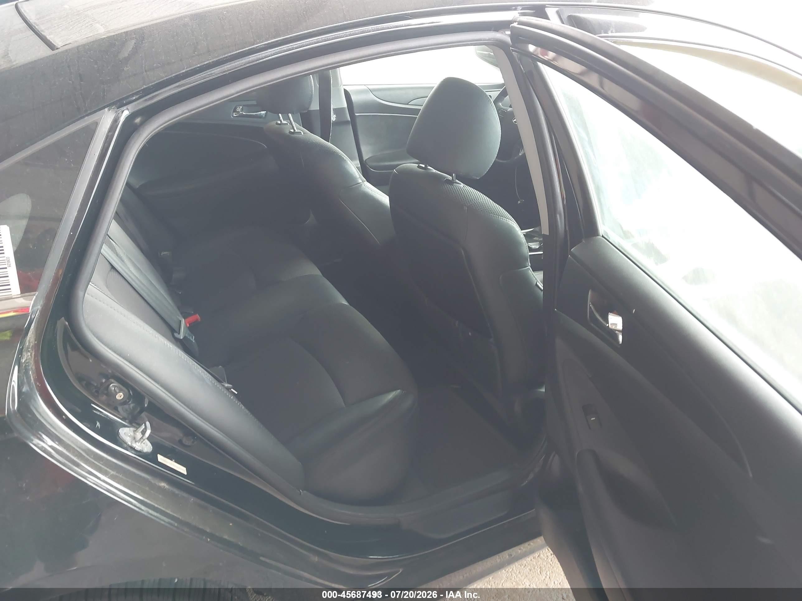 2011 Hyundai Sonata Se Black vin: 5NPEC4AC8BH148254
