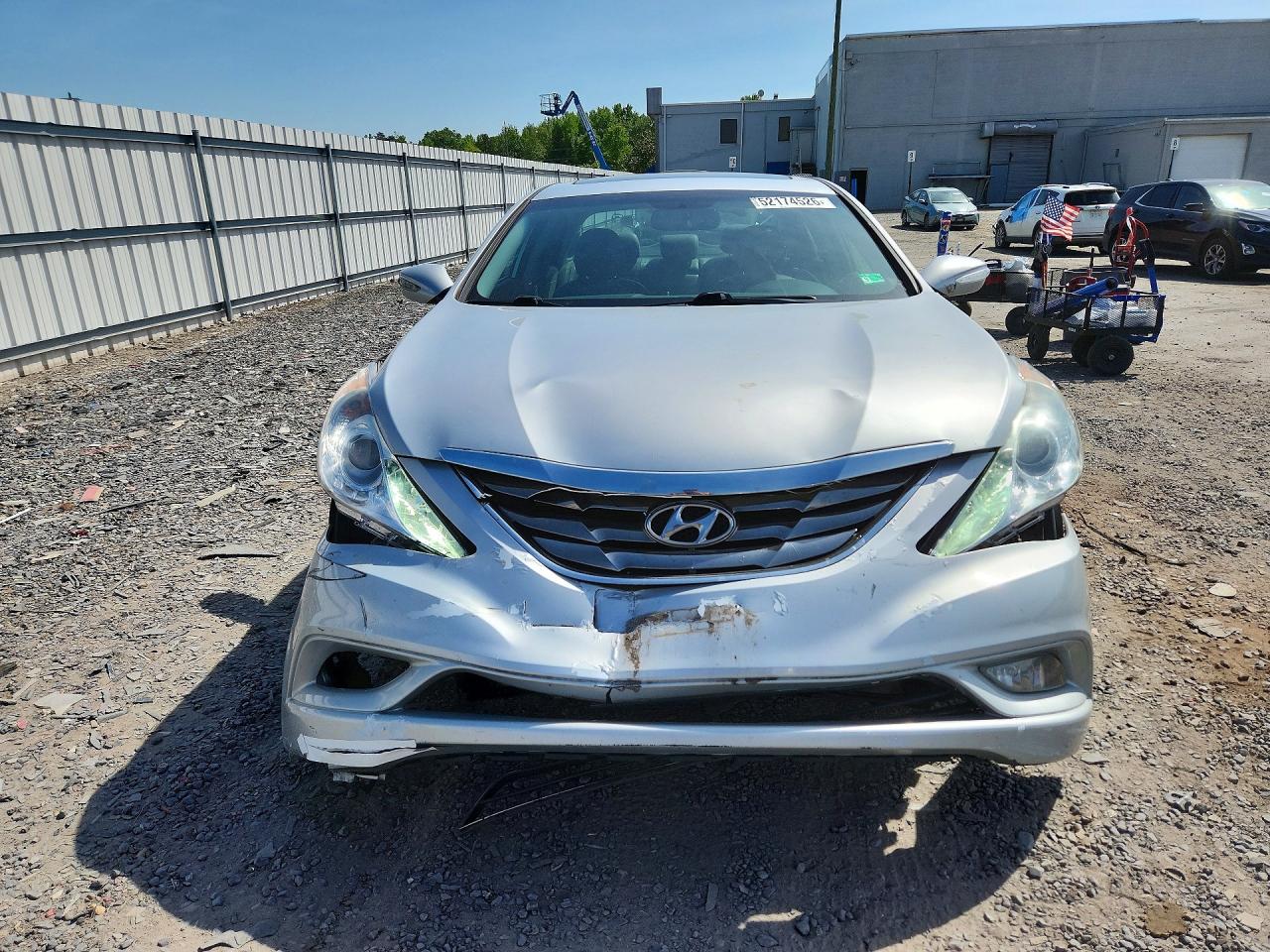 2011 Hyundai Sonata Limited Silver vin: 5NPEC4AC8BH181285