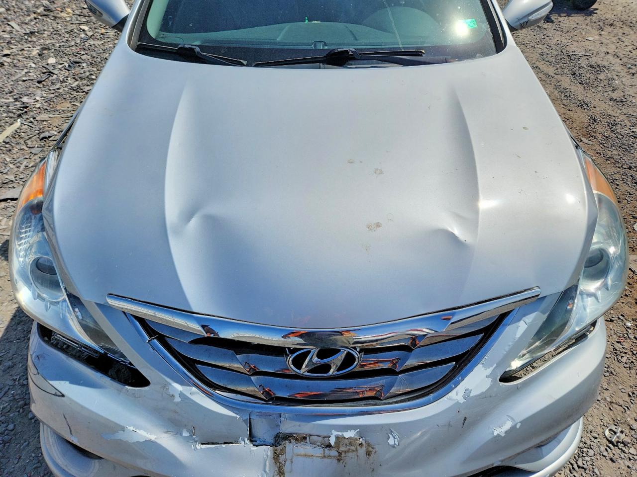 2011 Hyundai Sonata Limited Silver vin: 5NPEC4AC8BH181285