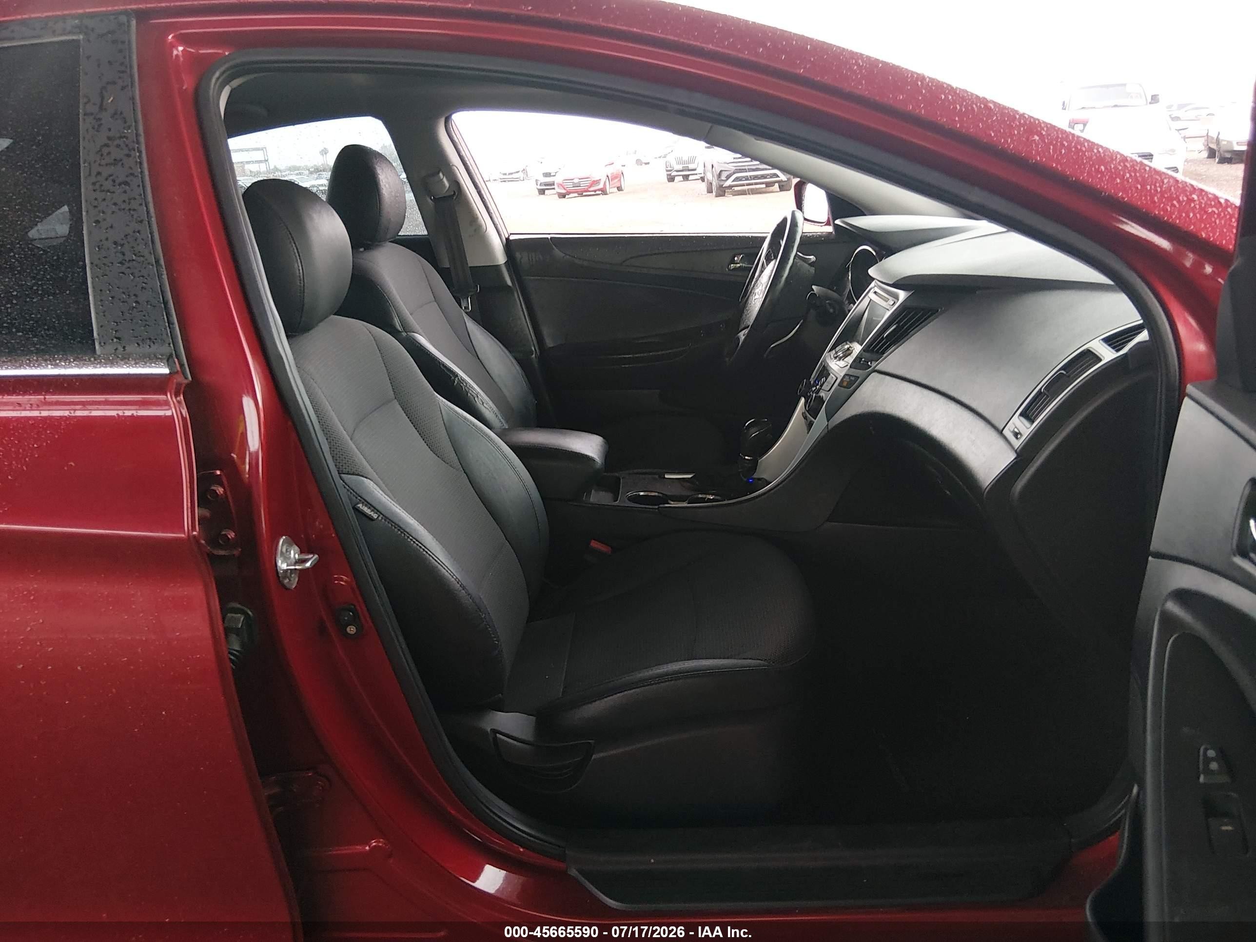 2011 Hyundai Sonata Se Красный vin: 5NPEC4AC8BH196286