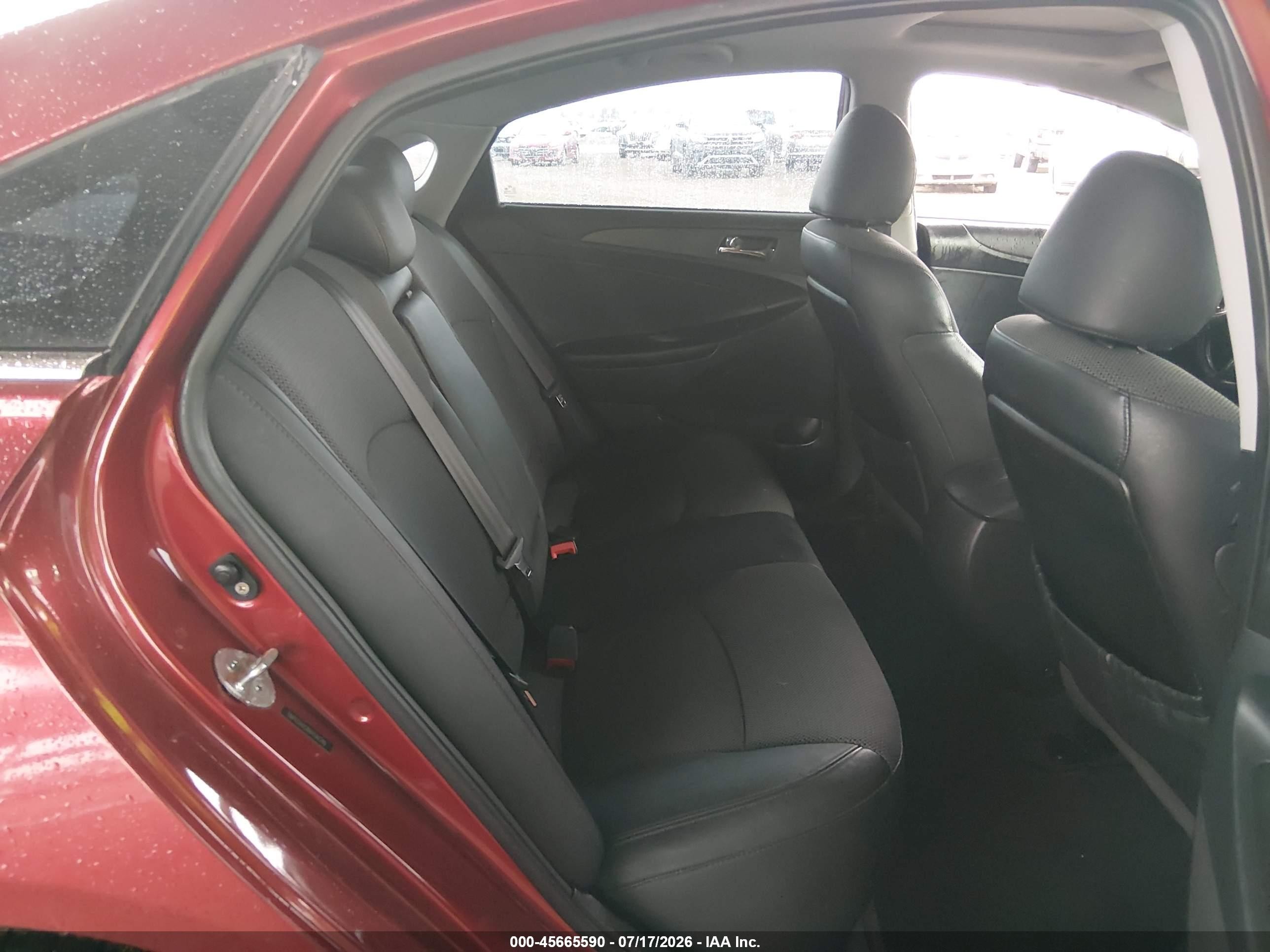2011 Hyundai Sonata Se Красный vin: 5NPEC4AC8BH196286
