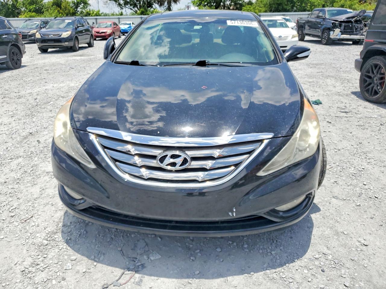 2011 Hyundai Sonata Limited Black vin: 5NPEC4AC8BH211188