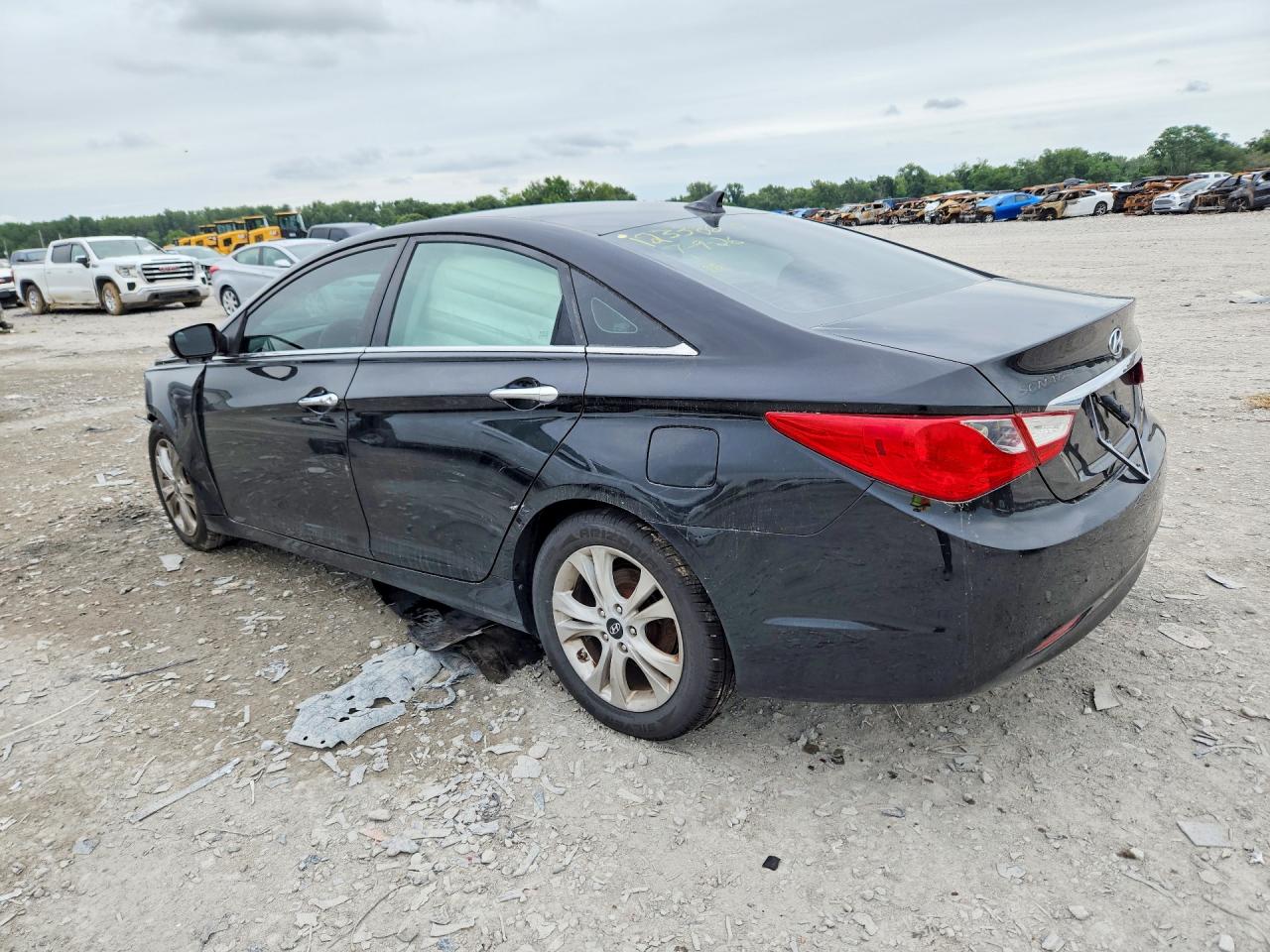 2011 Hyundai Sonata Limited Black vin: 5NPEC4AC8BH218500
