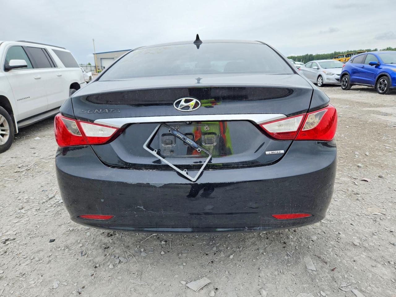 2011 Hyundai Sonata Limited Black vin: 5NPEC4AC8BH218500