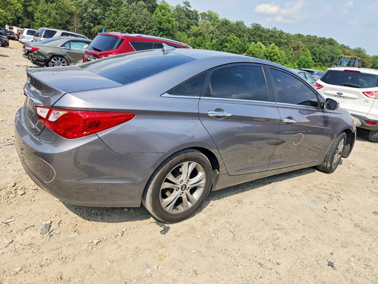 2011 Hyundai Sonata Limited Gray vin: 5NPEC4AC8BH227522