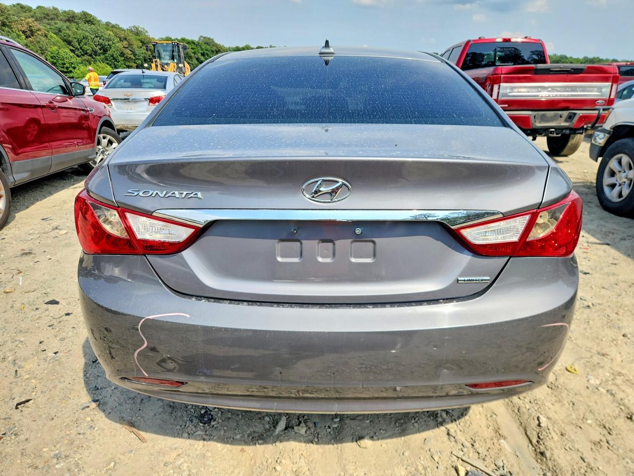 2011 Hyundai Sonata Limited Gray vin: 5NPEC4AC8BH227522