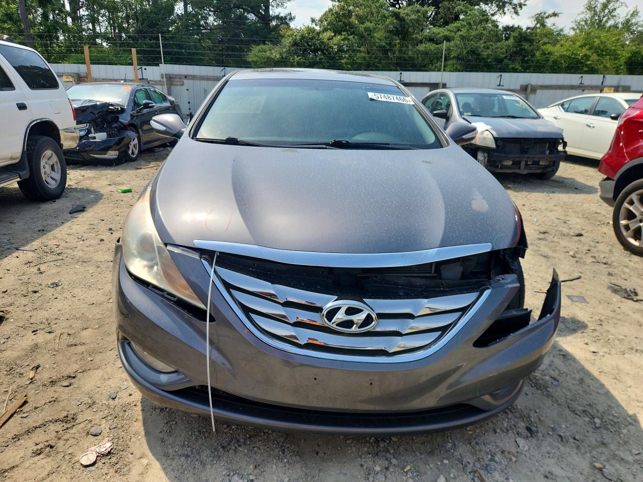 2011 Hyundai Sonata Limited Gray vin: 5NPEC4AC8BH227522
