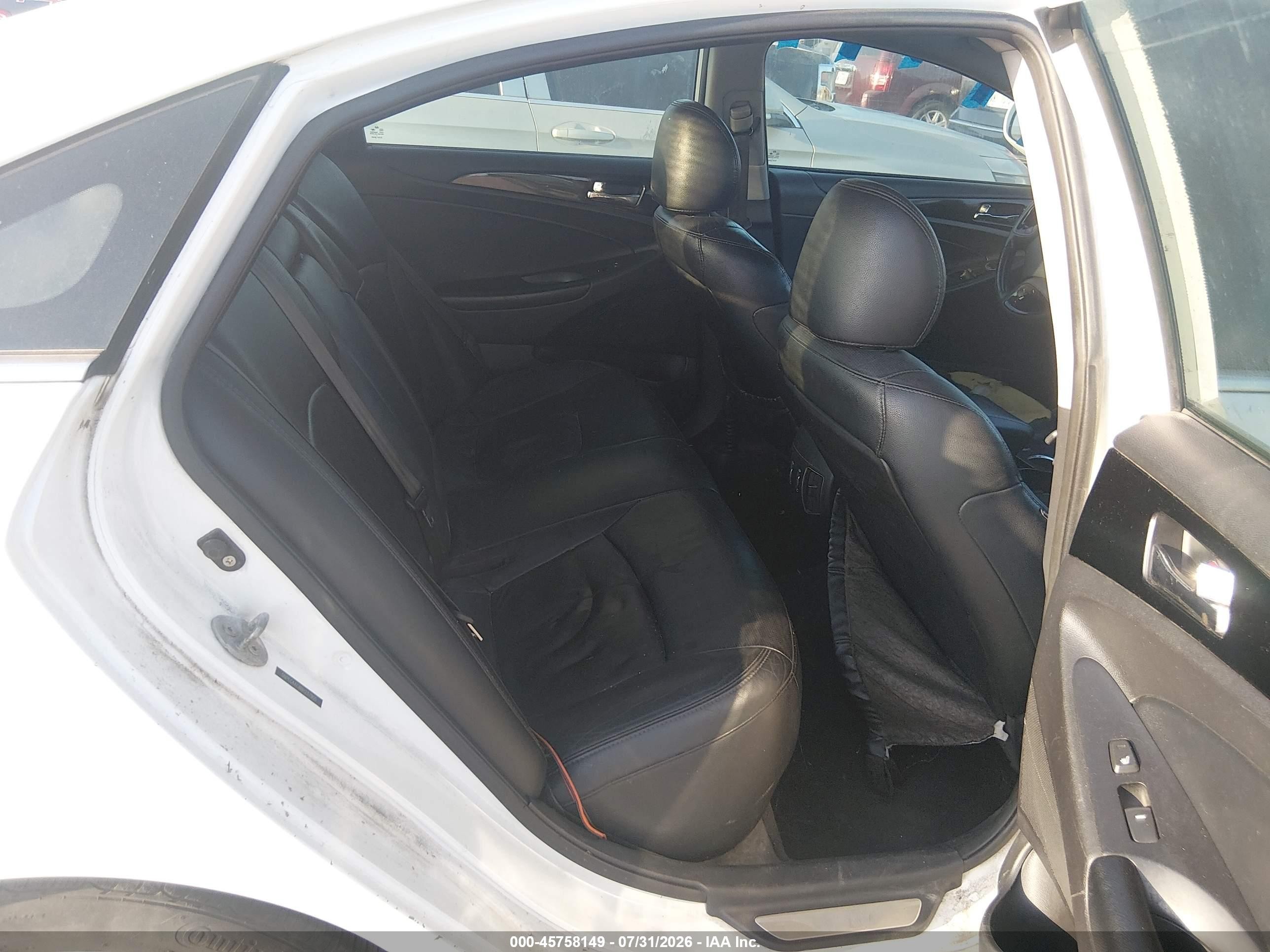 2011 Hyundai Sonata Limited Белый vin: 5NPEC4AC8BH237905