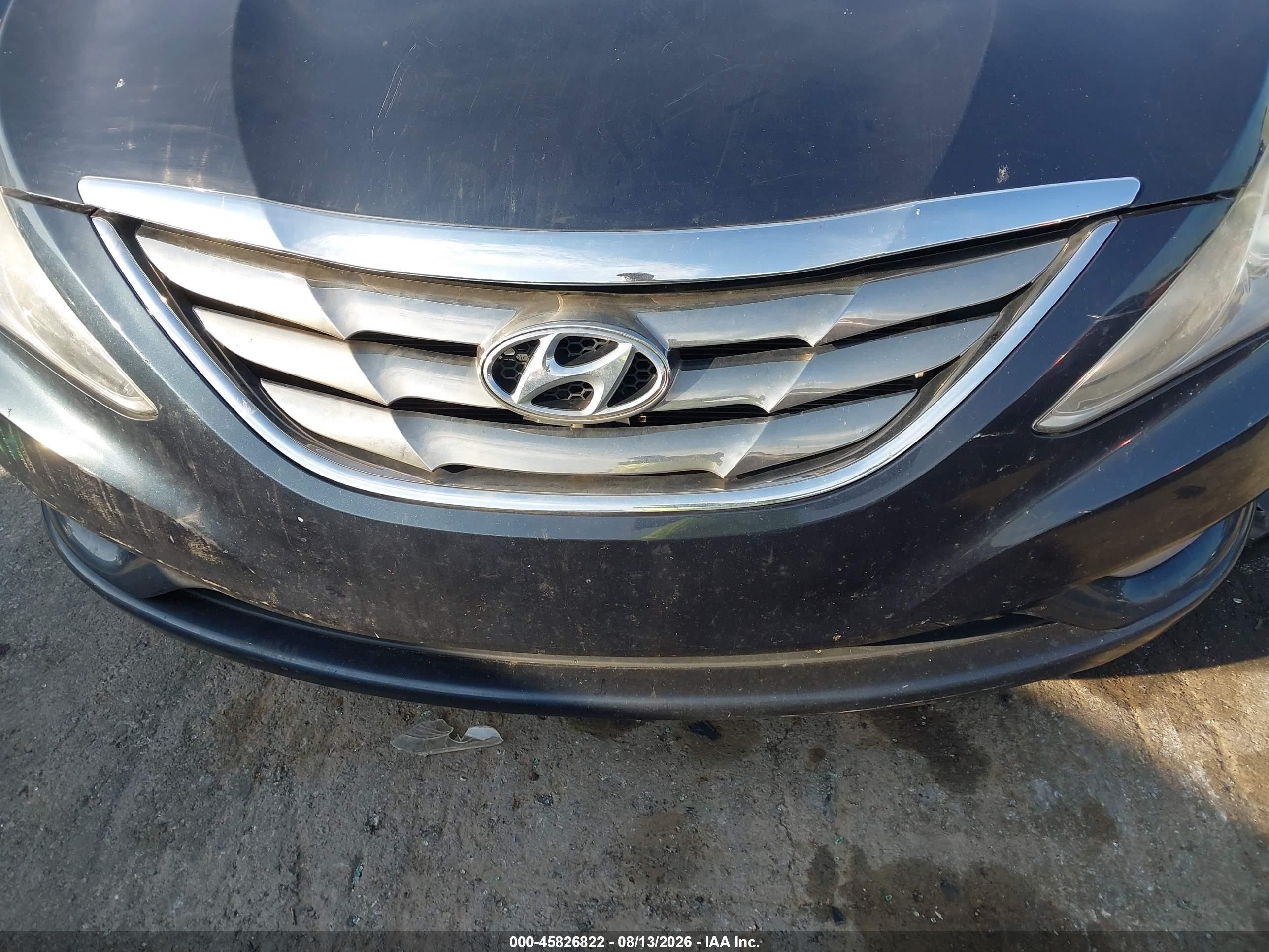 2011 Hyundai Sonata Limited Серый vin: 5NPEC4AC8BH258530