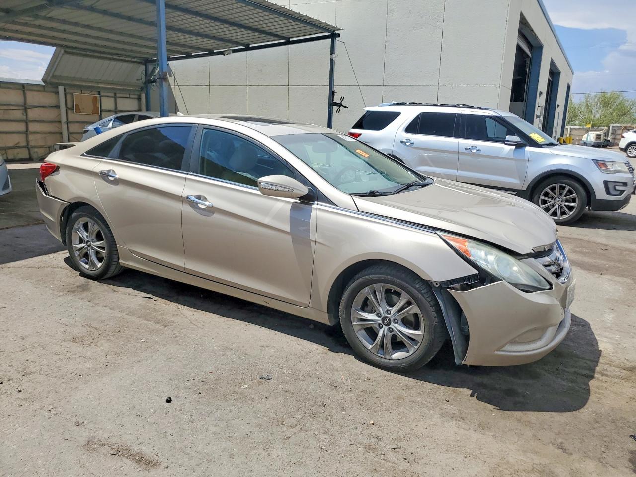 2011 Hyundai Sonata Limited Tan vin: 5NPEC4AC8BH261718