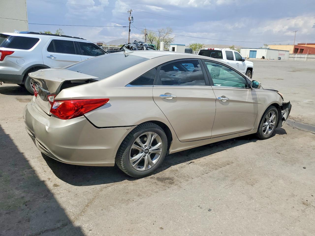 2011 Hyundai Sonata Limited Tan vin: 5NPEC4AC8BH261718