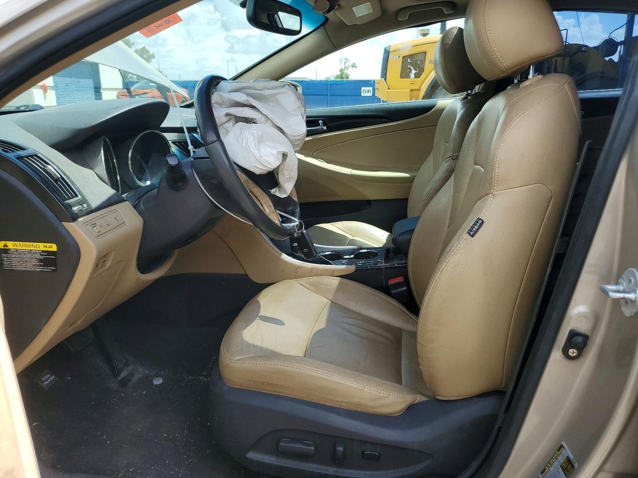 2011 Hyundai Sonata Limited Tan vin: 5NPEC4AC8BH261718