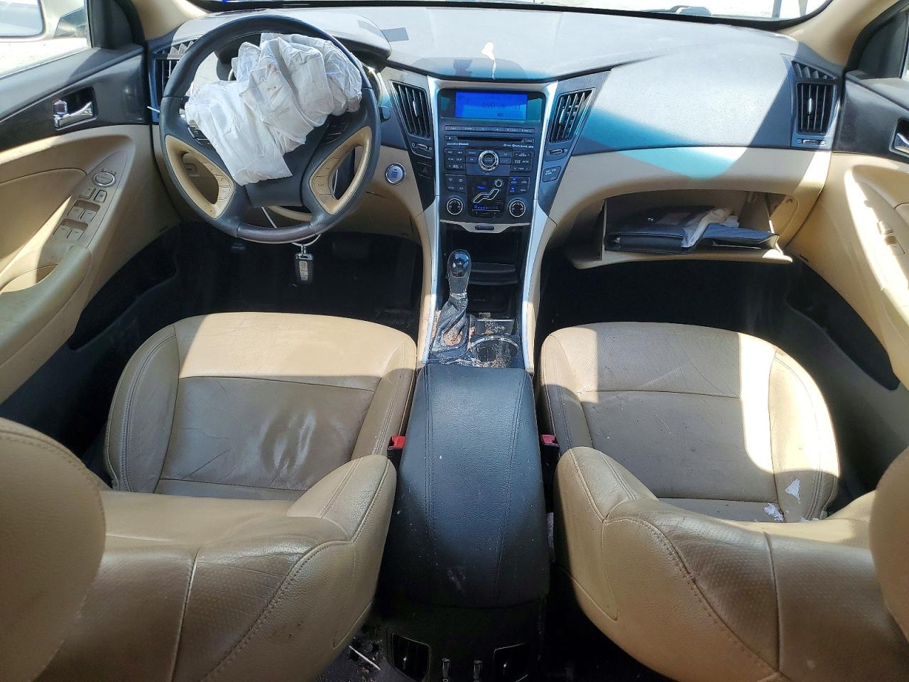 2011 Hyundai Sonata Limited Tan vin: 5NPEC4AC8BH261718