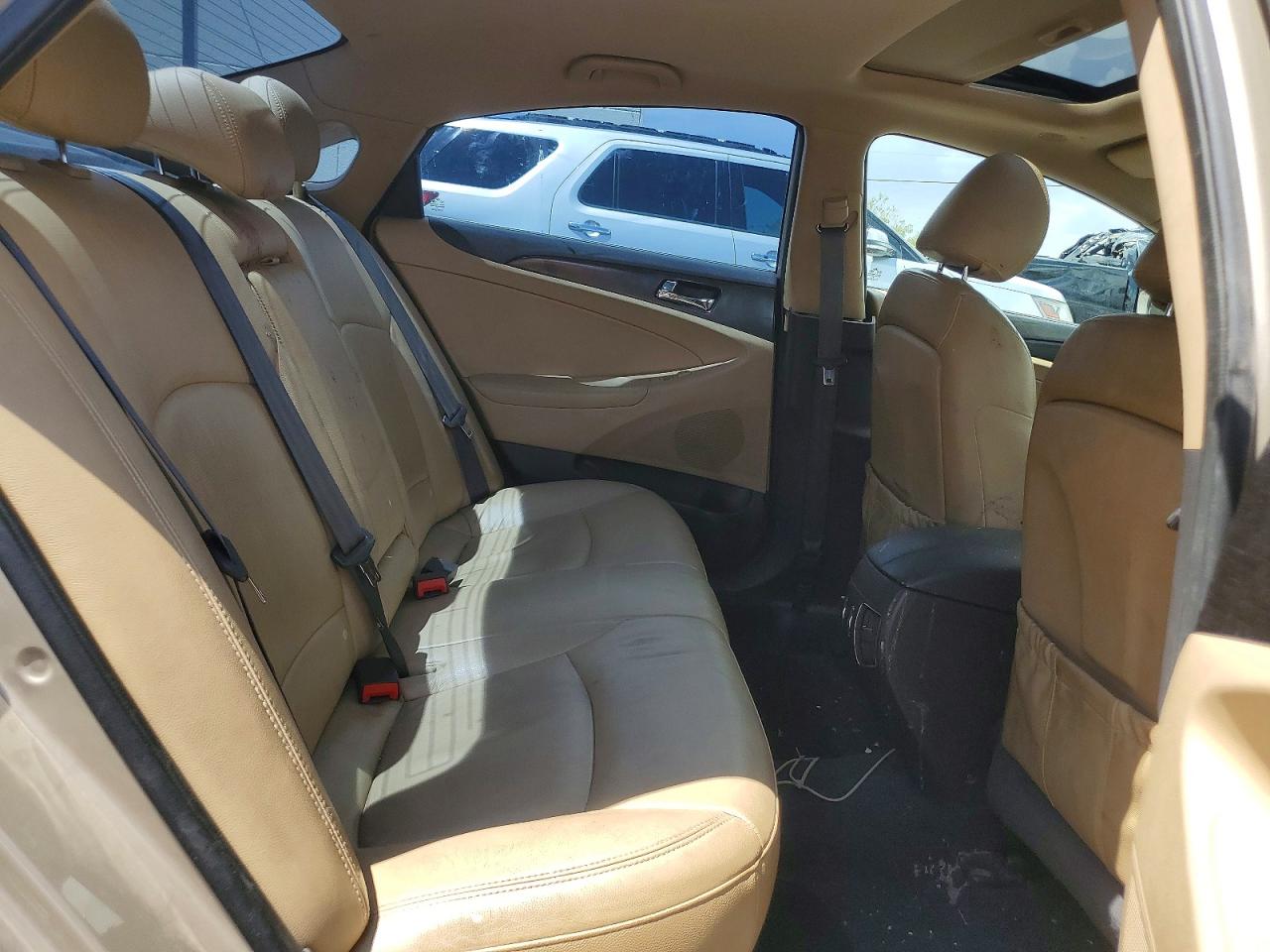2011 Hyundai Sonata Limited Tan vin: 5NPEC4AC8BH261718