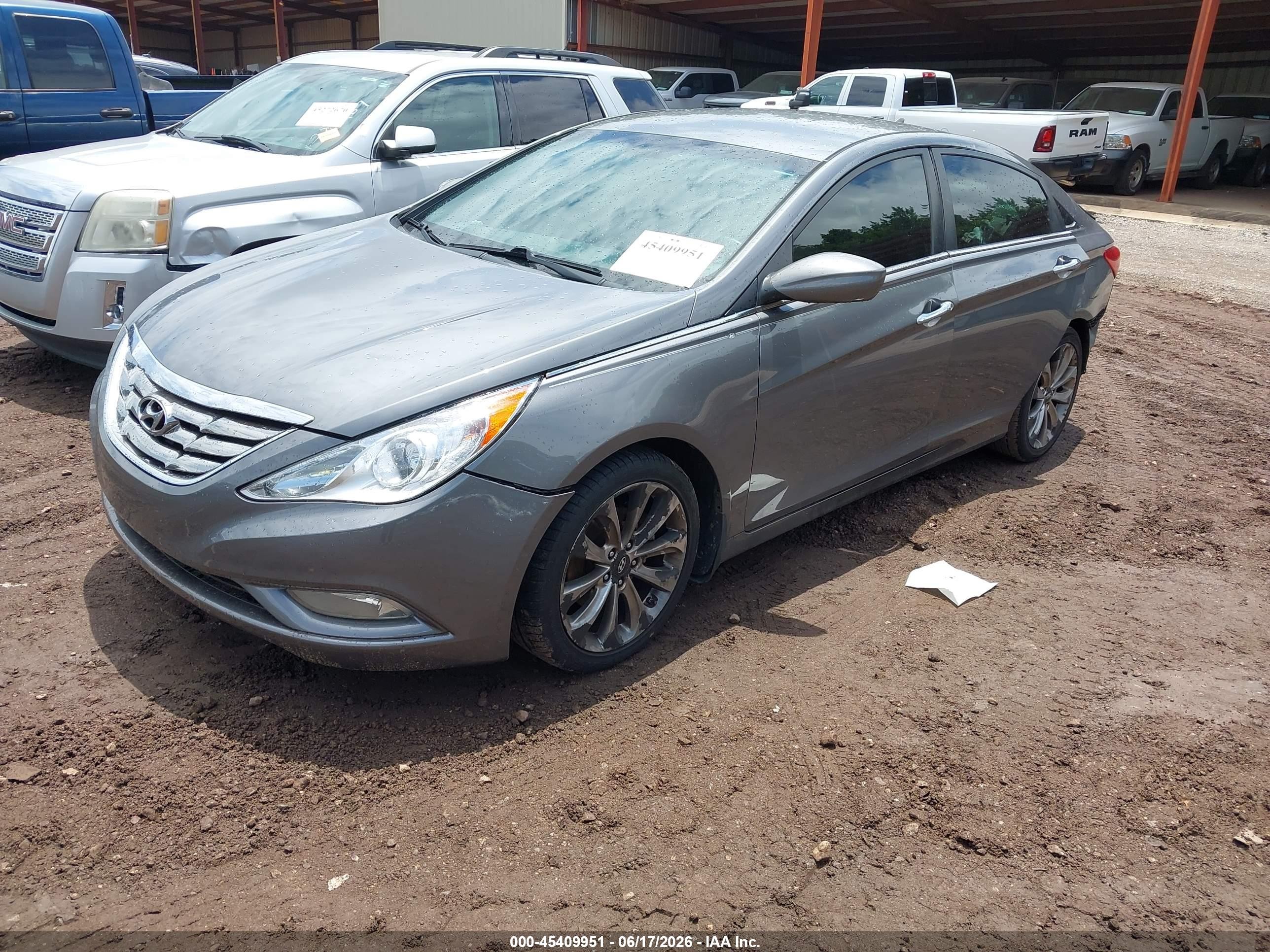 2011 Hyundai Sonata Se Серый vin: 5NPEC4AC8BH284531