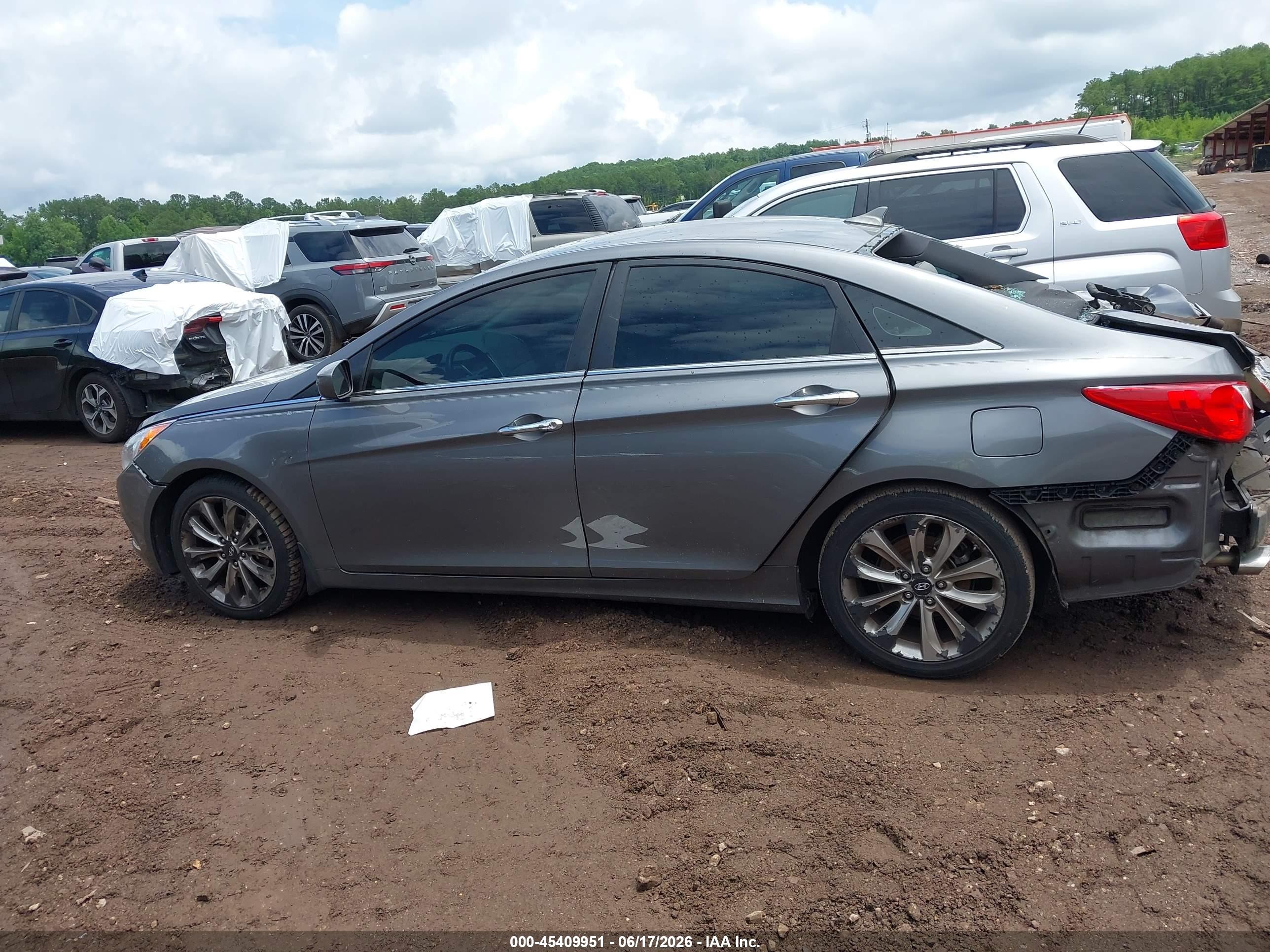 2011 Hyundai Sonata Se Серый vin: 5NPEC4AC8BH284531