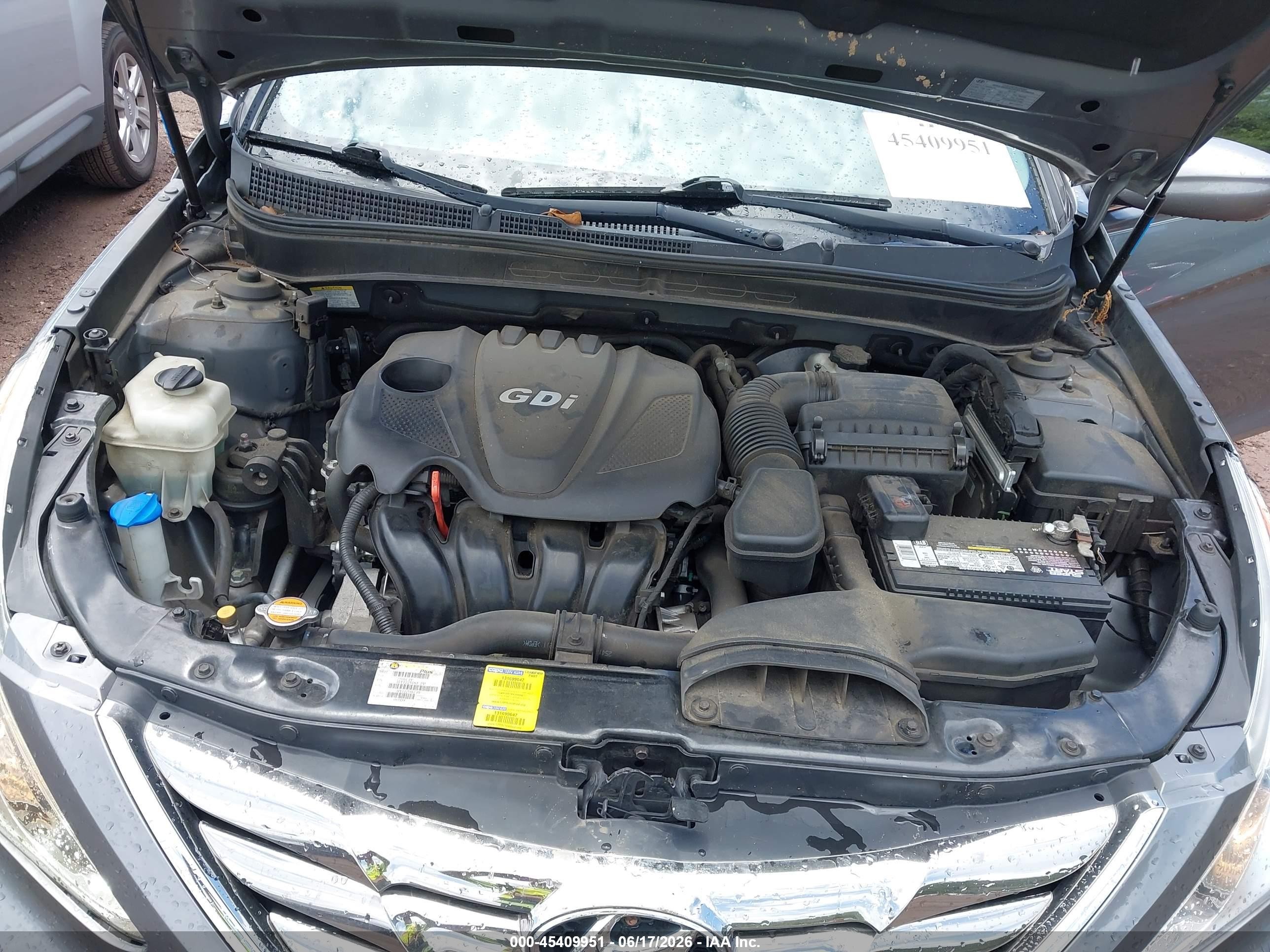 2011 Hyundai Sonata Se Серый vin: 5NPEC4AC8BH284531