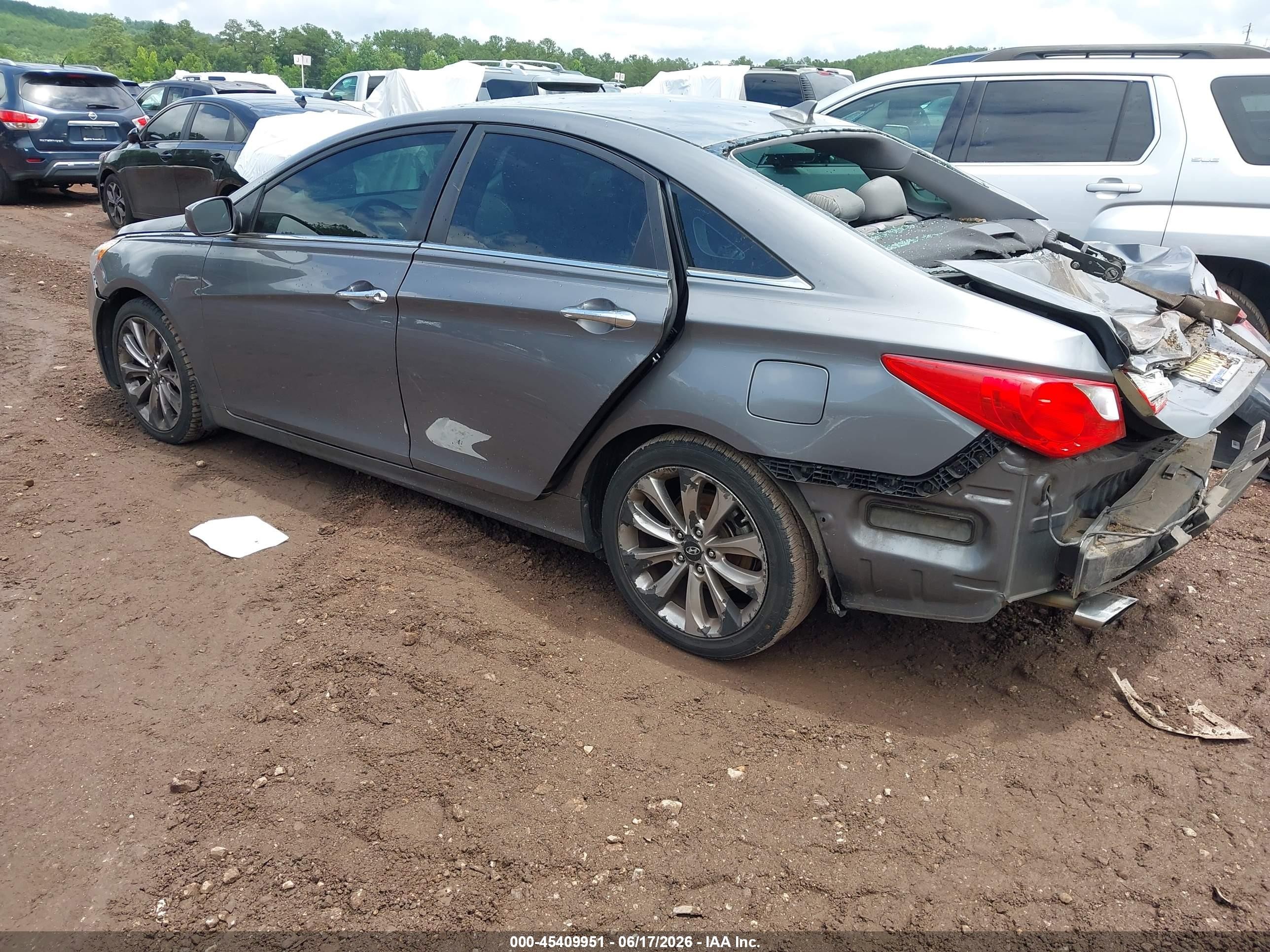 2011 Hyundai Sonata Se Серый vin: 5NPEC4AC8BH284531