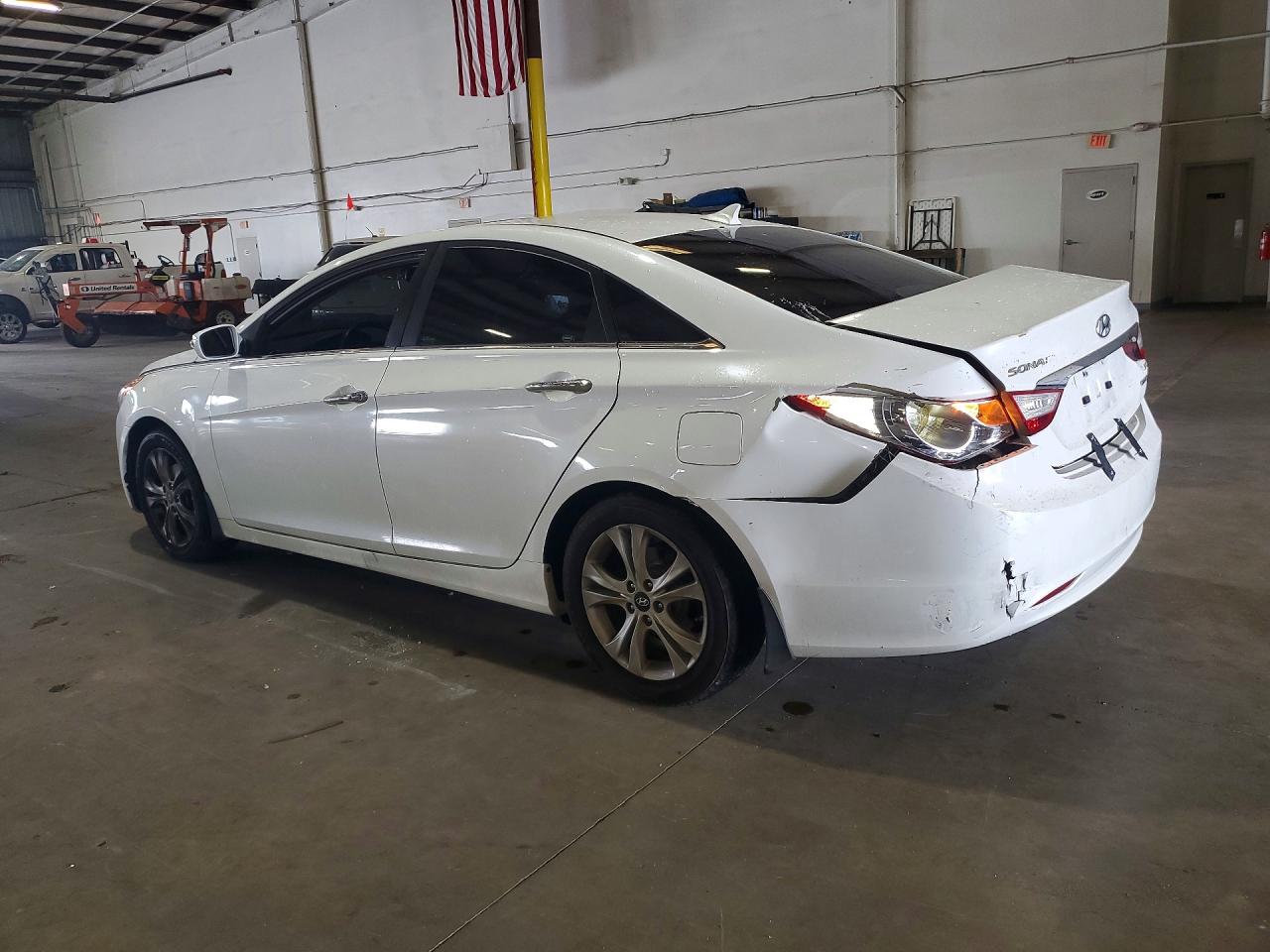 2011 Hyundai Sonata Limited White vin: 5NPEC4AC8BH285372