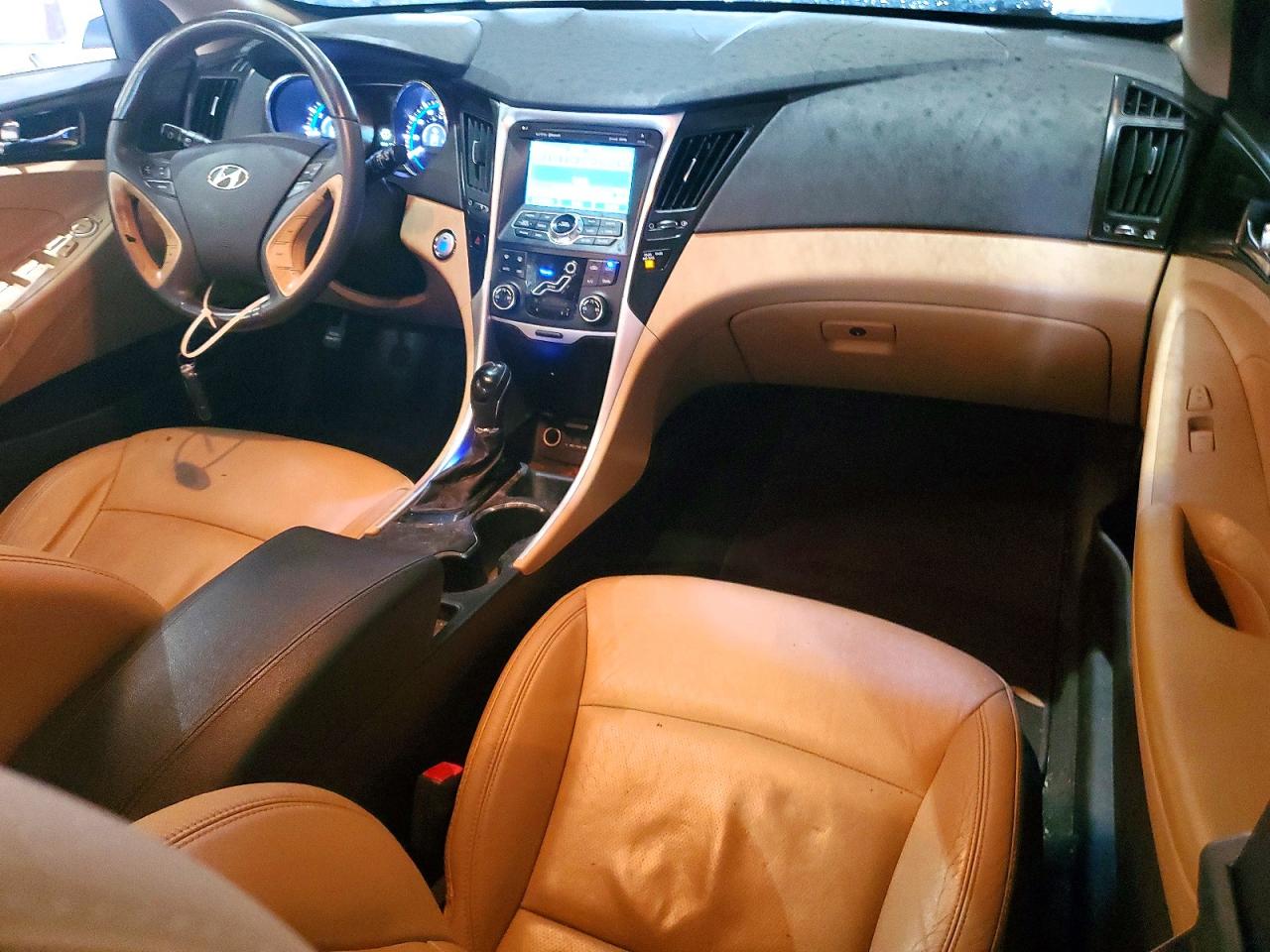 2011 Hyundai Sonata Limited White vin: 5NPEC4AC8BH285372