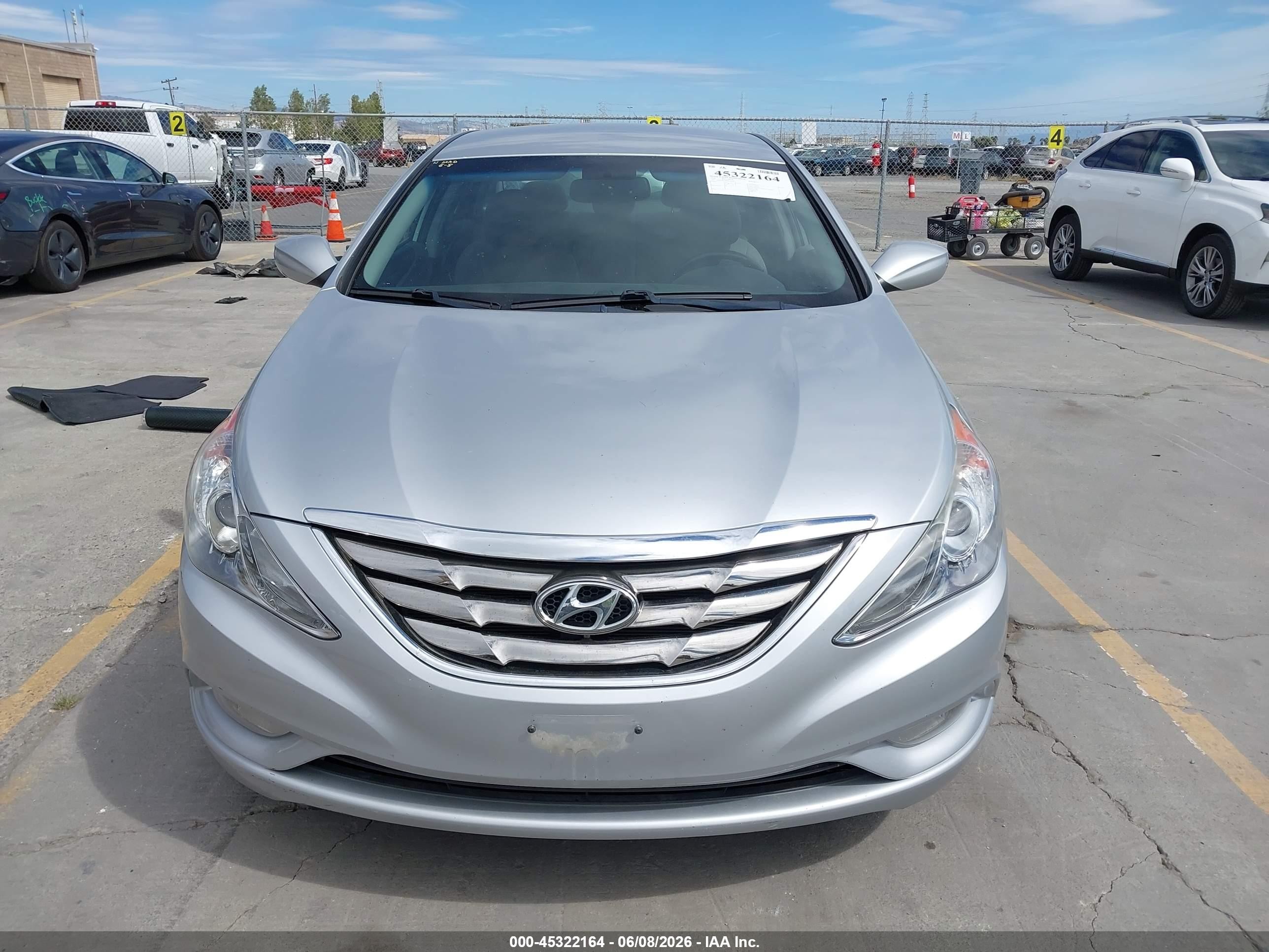 2011 Hyundai Sonata Se Silver vin: 5NPEC4AC8BH290295