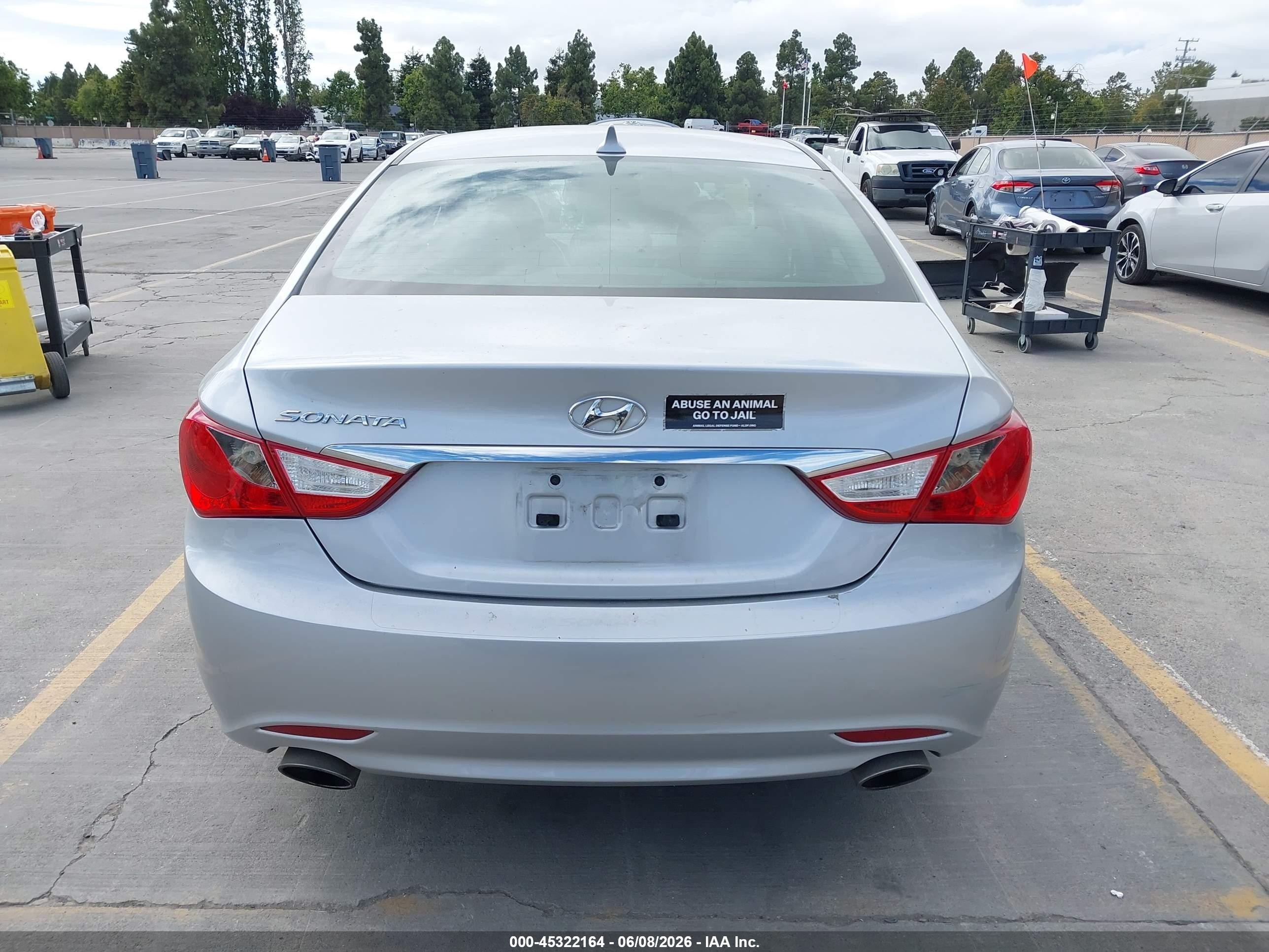 2011 Hyundai Sonata Se Silver vin: 5NPEC4AC8BH290295