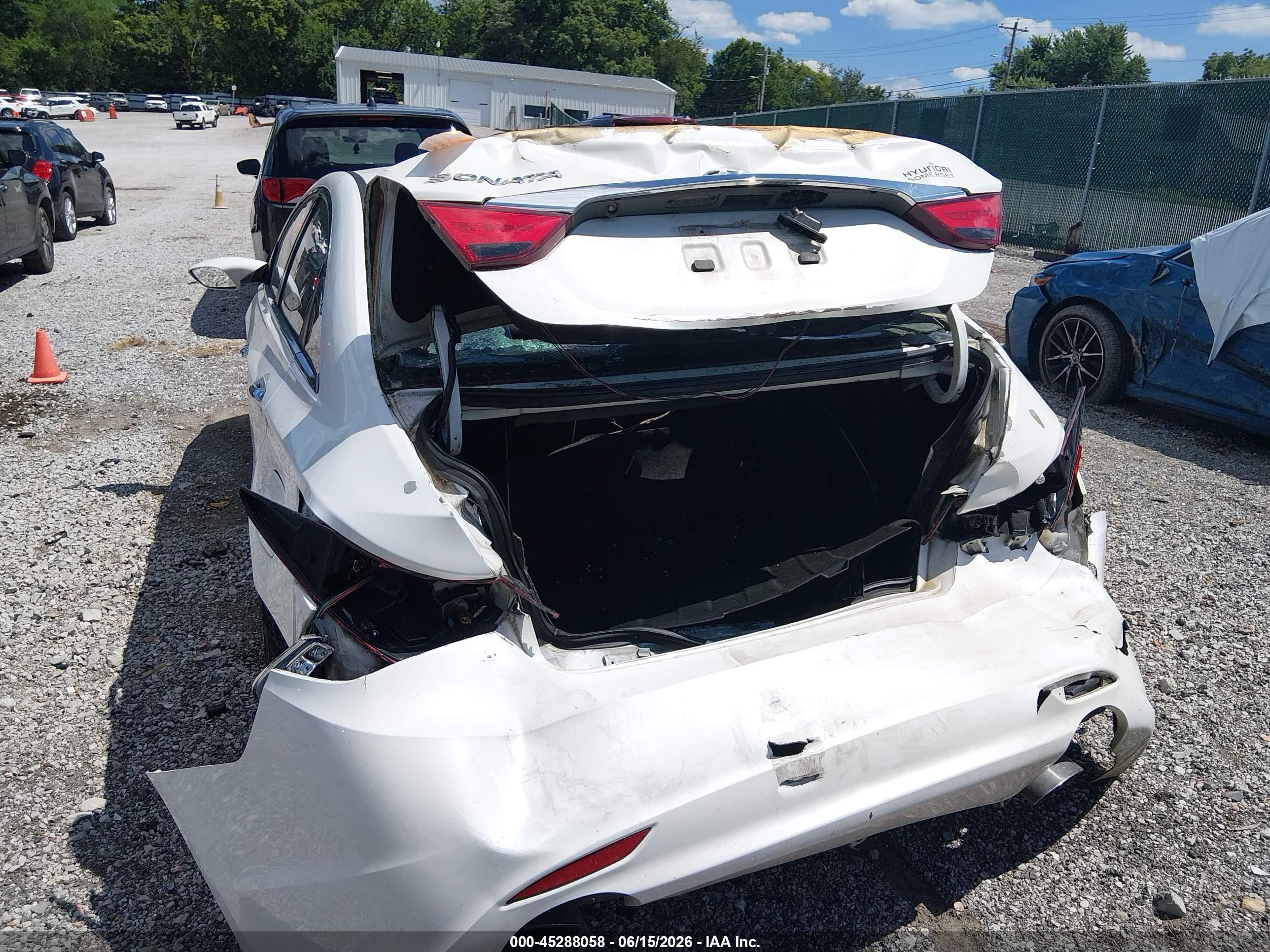 2011 Hyundai Sonata Se White vin: 5NPEC4AC8BH295898