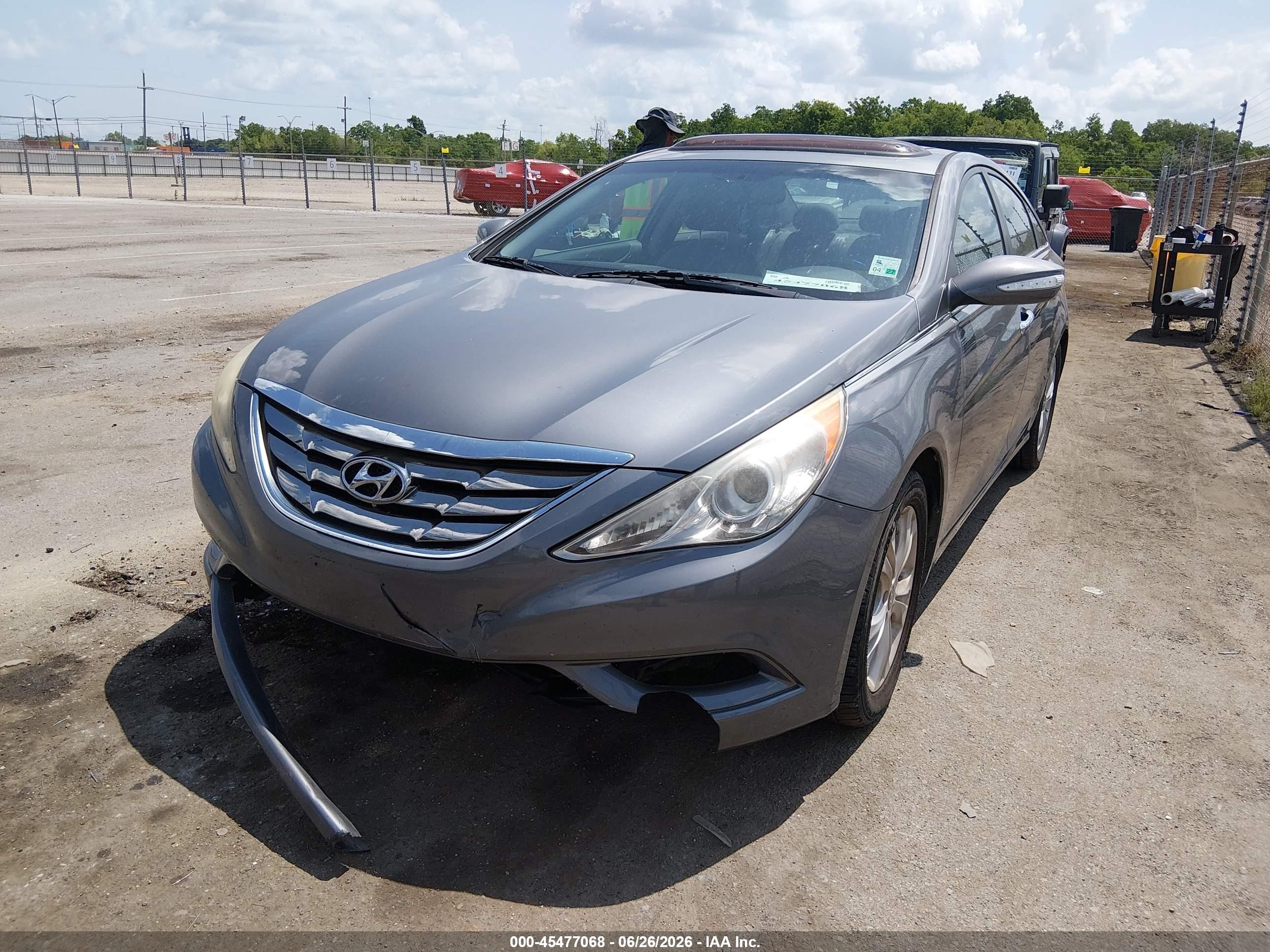 2011 Hyundai Sonata Limited Gray vin: 5NPEC4AC8BH301439