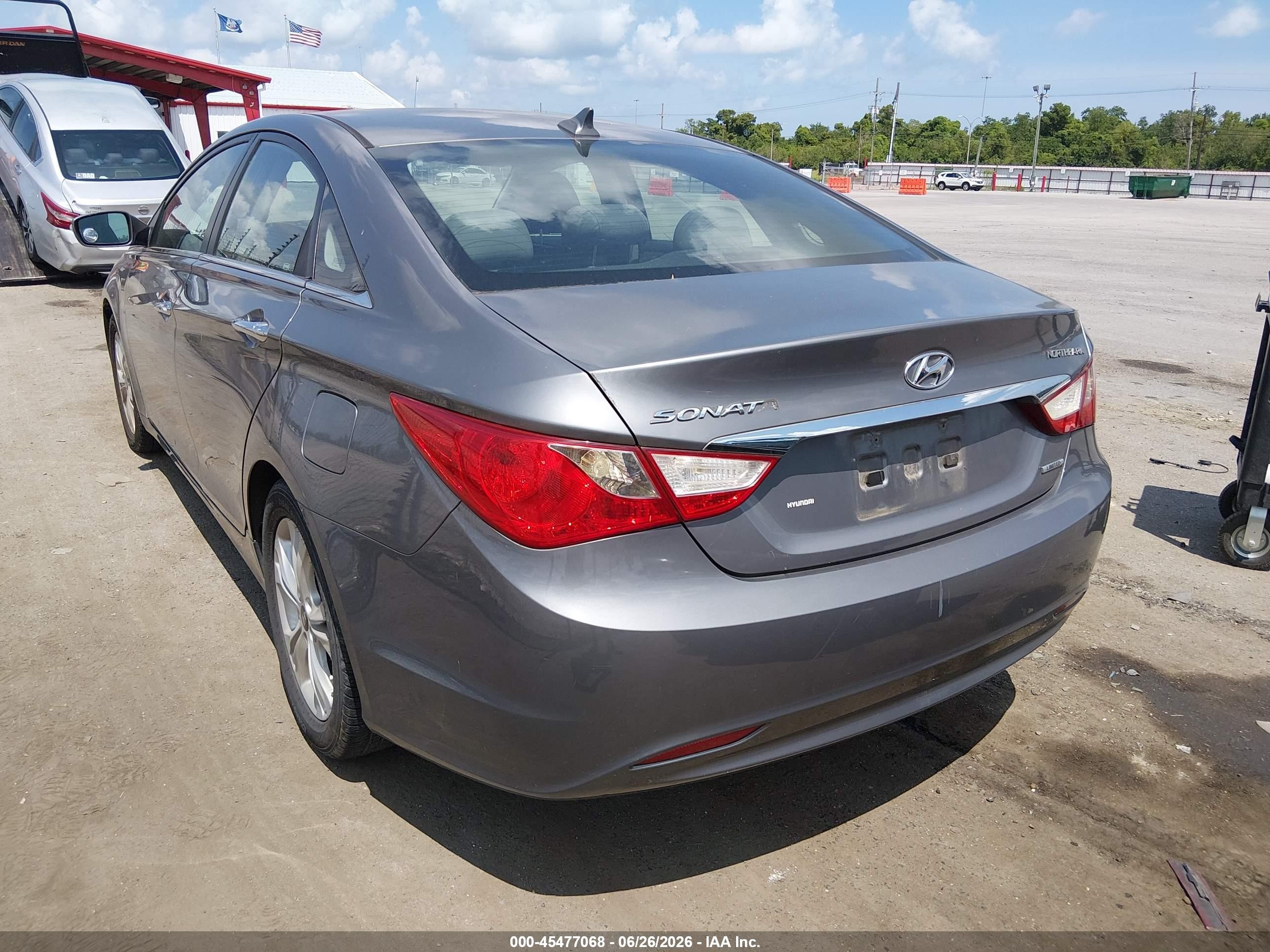 2011 Hyundai Sonata Limited Gray vin: 5NPEC4AC8BH301439